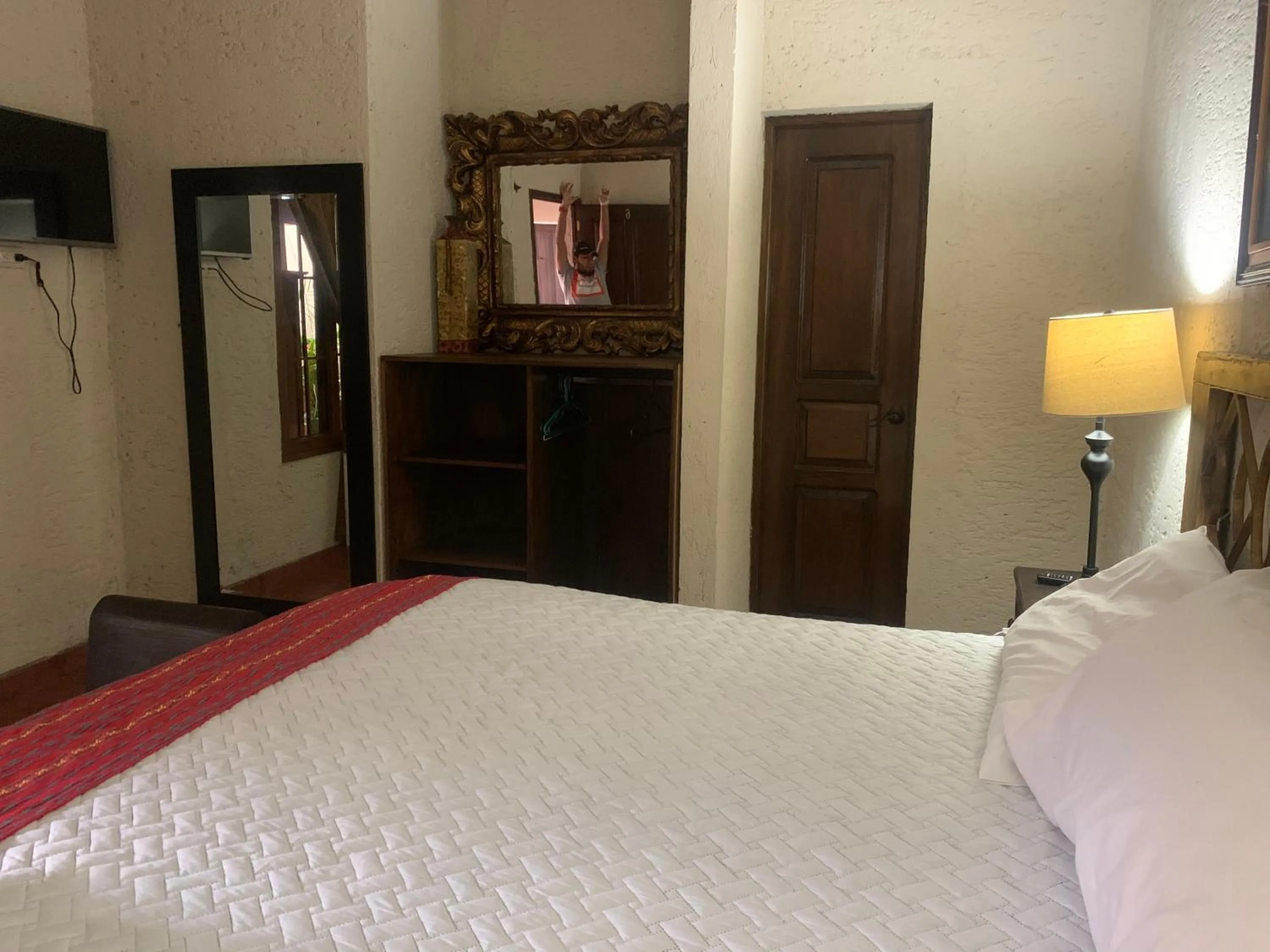 Bed in Hotel Mansion Del Rey