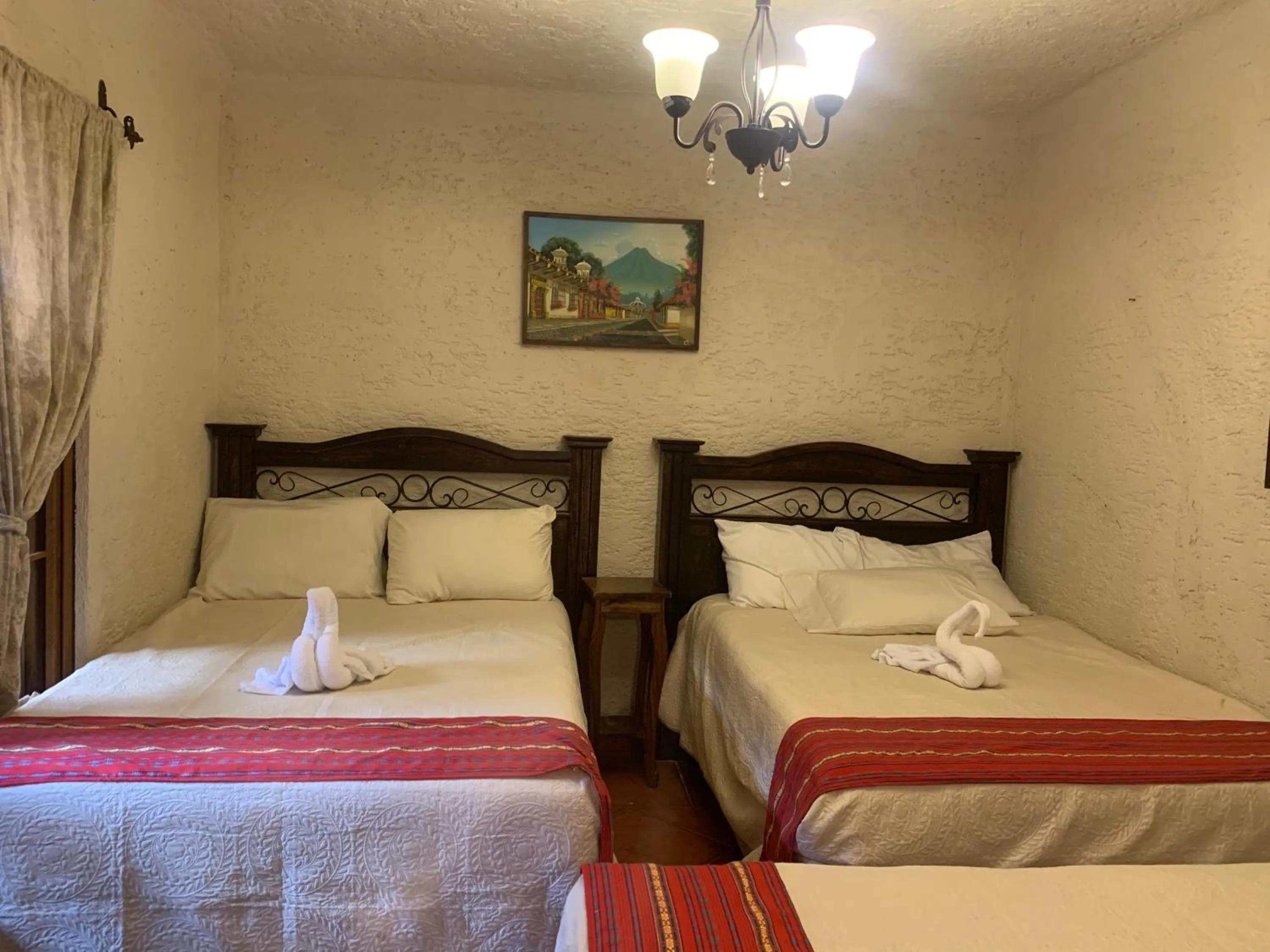 Bed in Hotel Mansion Del Rey