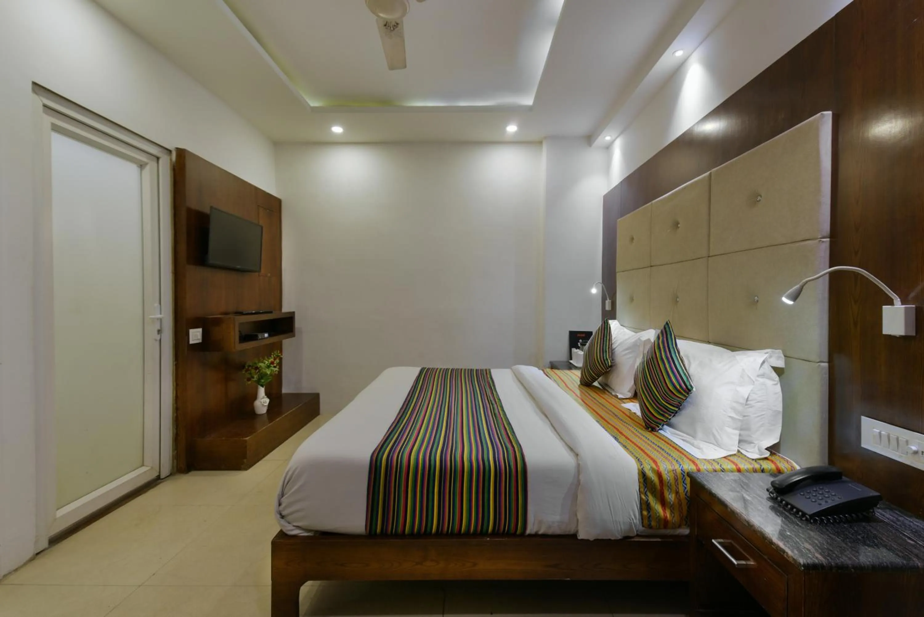 View (from property/room), Bed in The Yuvraj By LIVIQ