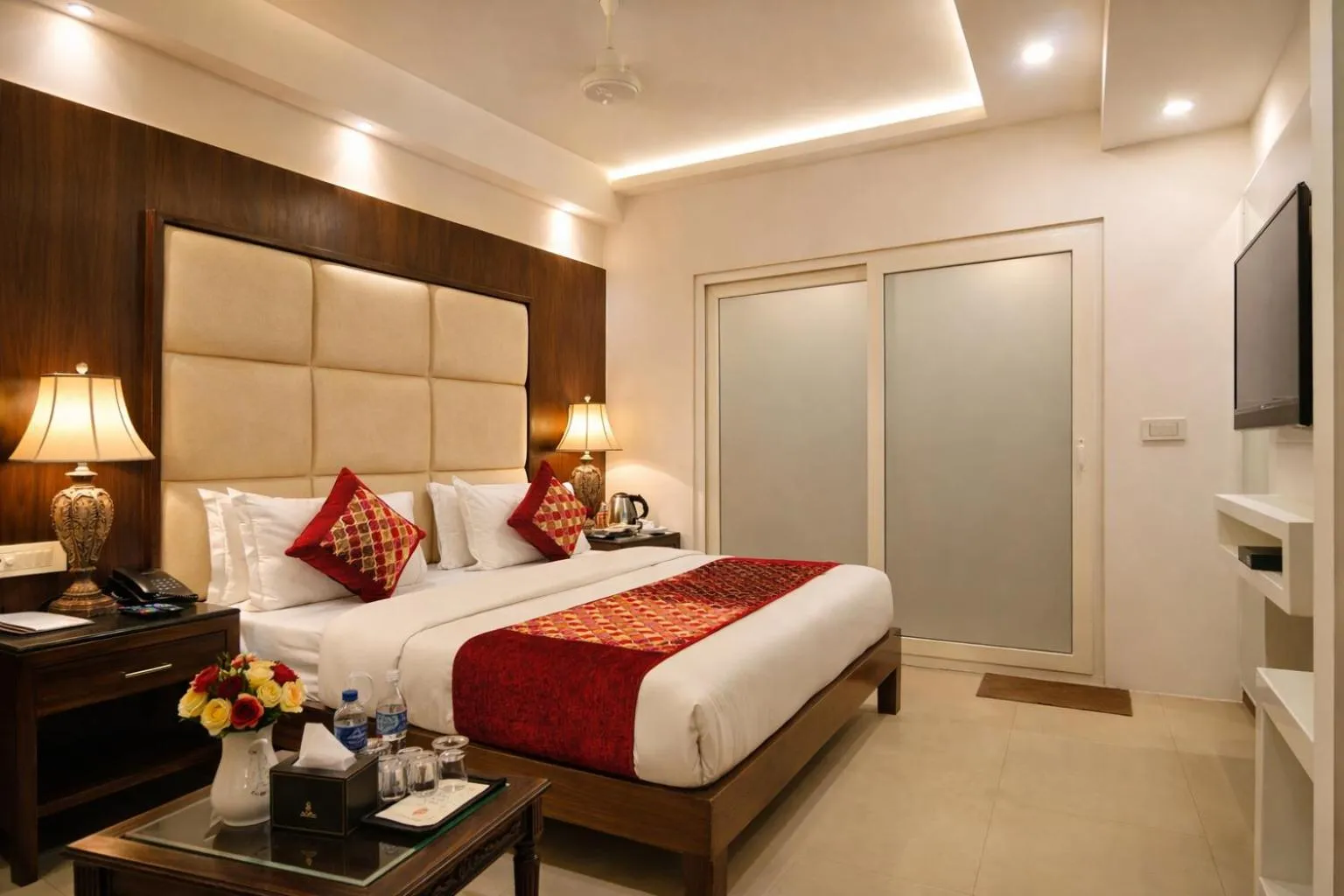 View (from property/room), Bed in The Yuvraj By LIVIQ