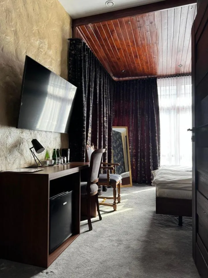Bed in Hotel Pałacyk Konin
