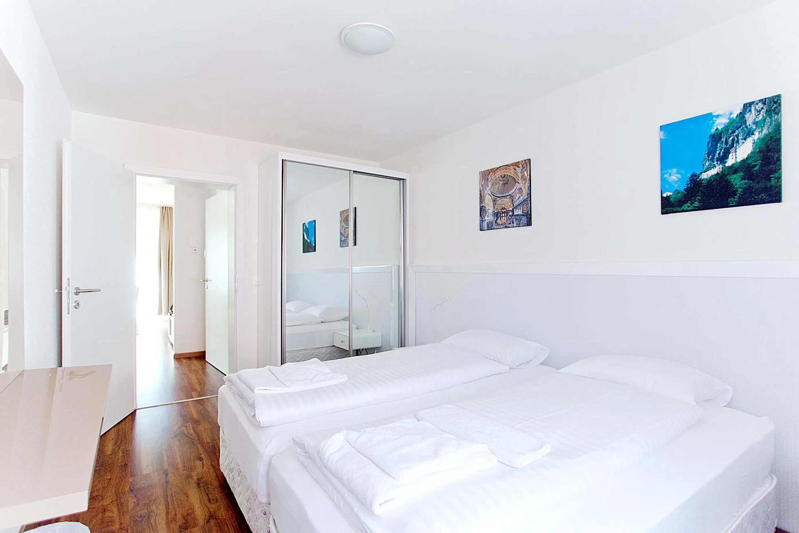 Bedroom, Bed in Premium Apartments by Livingdowntown