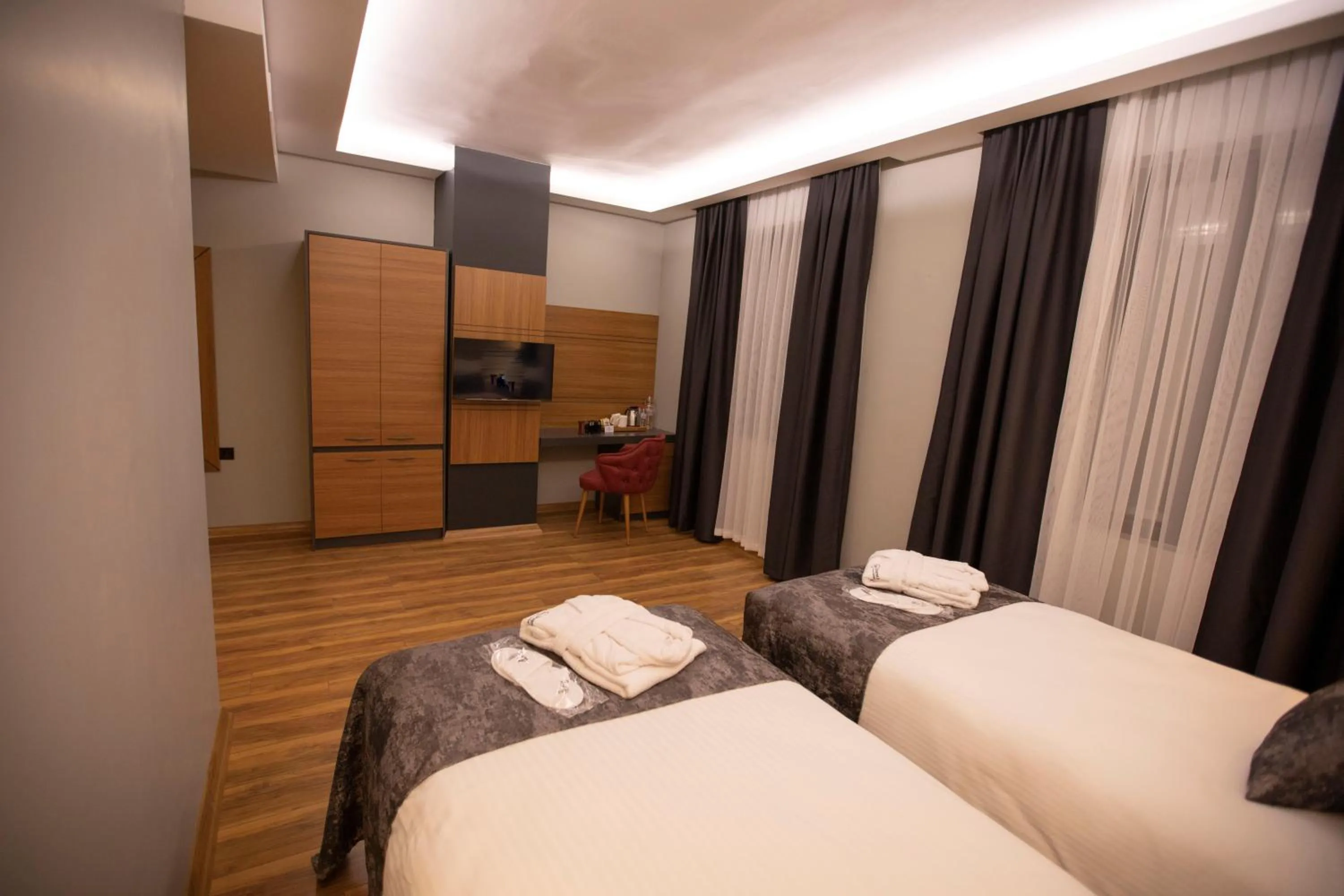 Bed in Divares Luxury Hotel