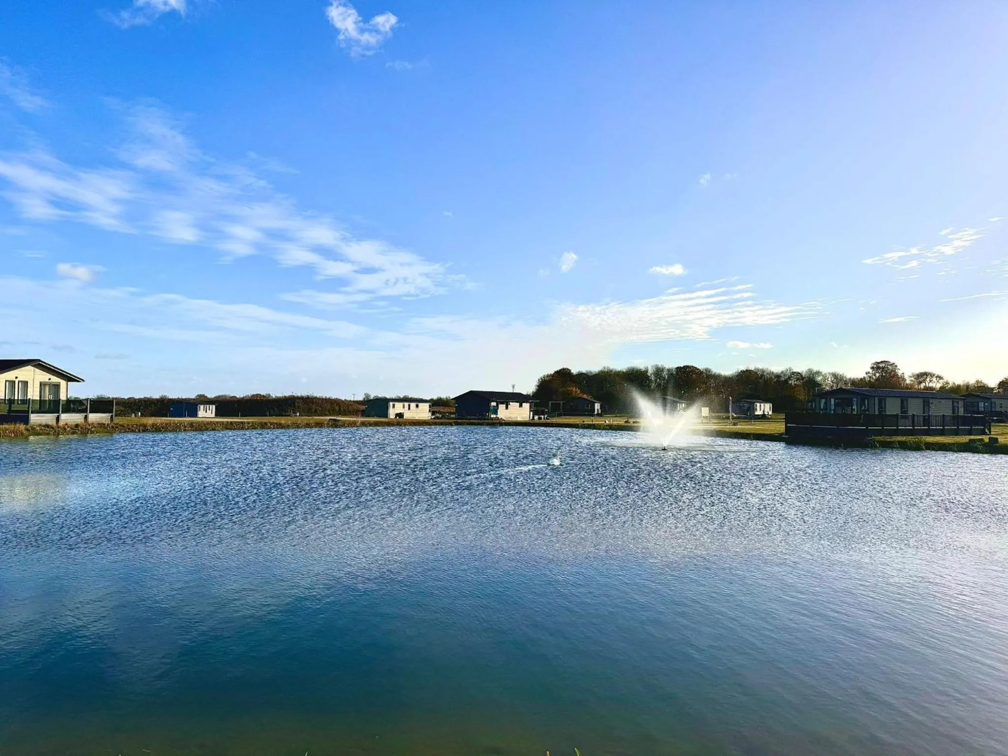 Lake view in Sure Studio by Best Western Brackenborough Lakes & Resort