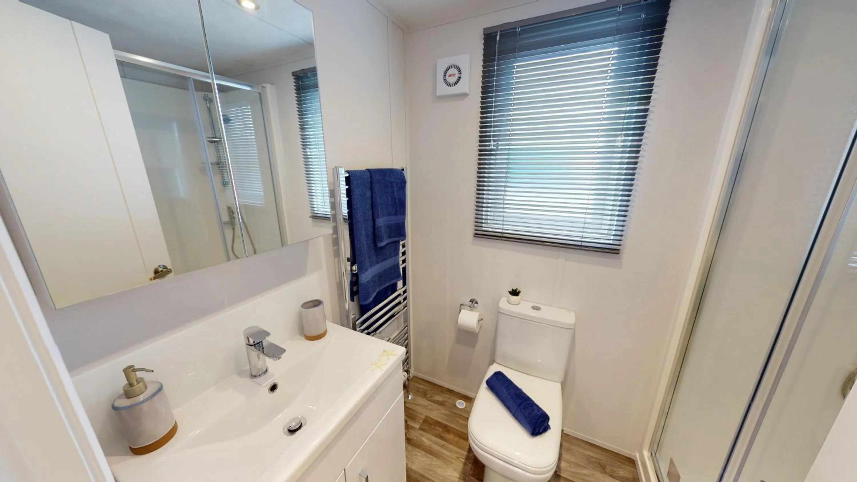 Bathroom in Sure Studio by Best Western Brackenborough Lakes & Resort