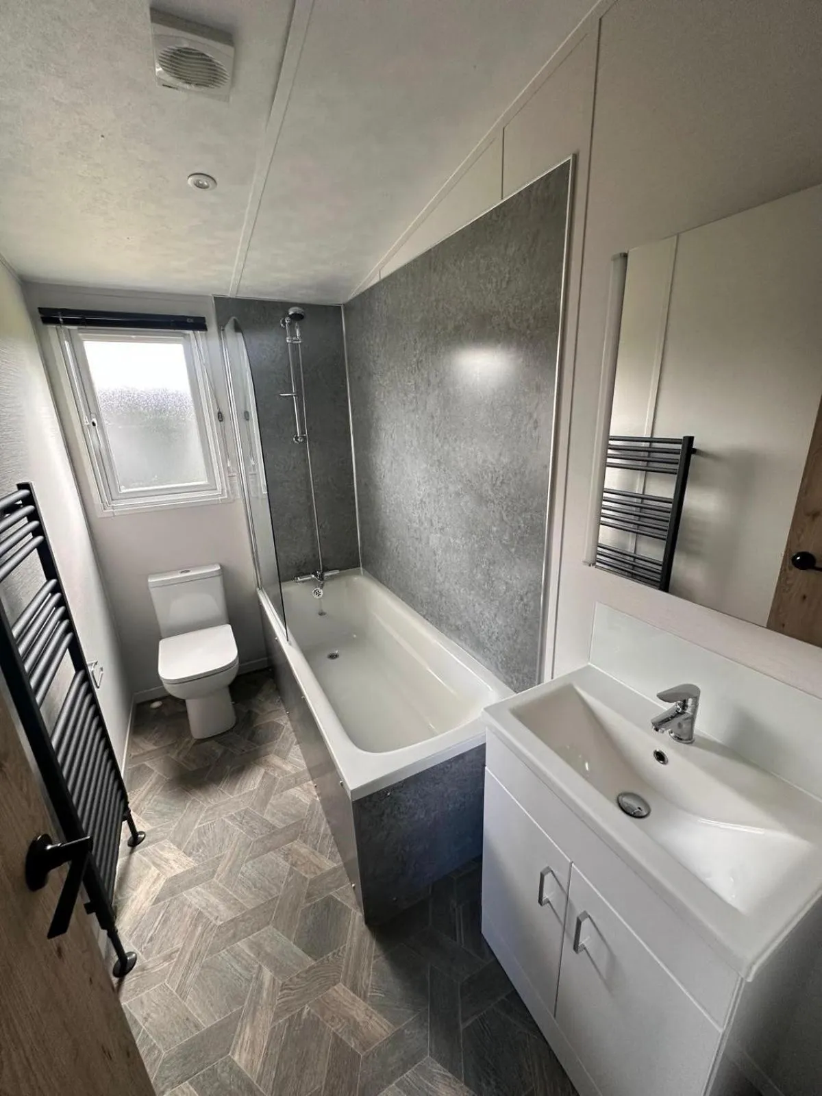 Shower in Sure Studio by Best Western Brackenborough Lakes & Resort