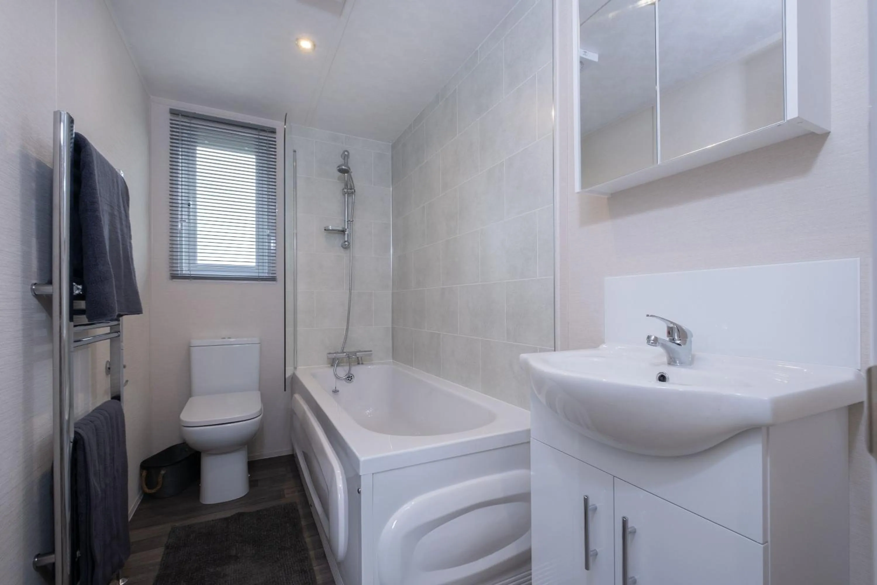 Shower in Sure Studio by Best Western Brackenborough Lakes & Resort