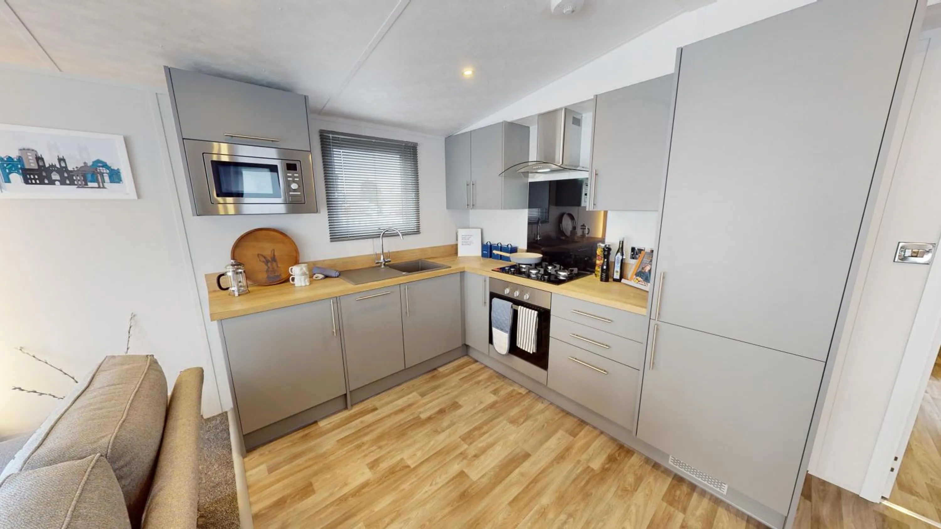 Kitchen or kitchenette in Sure Studio by Best Western Brackenborough Lakes & Resort