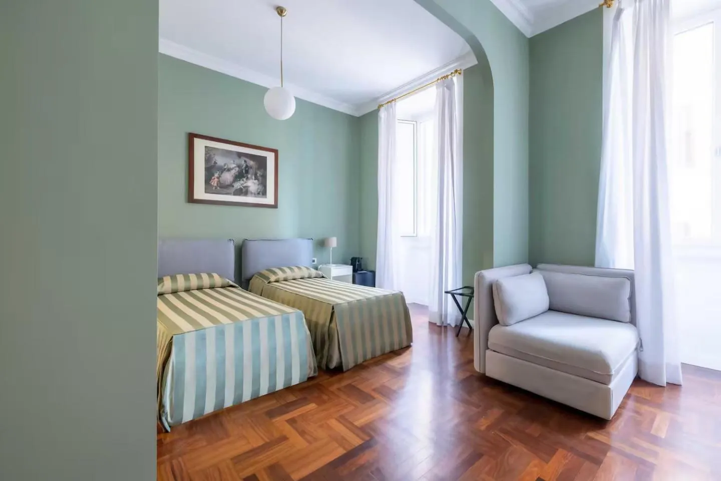 Bed in 4 Fontane Private Suites