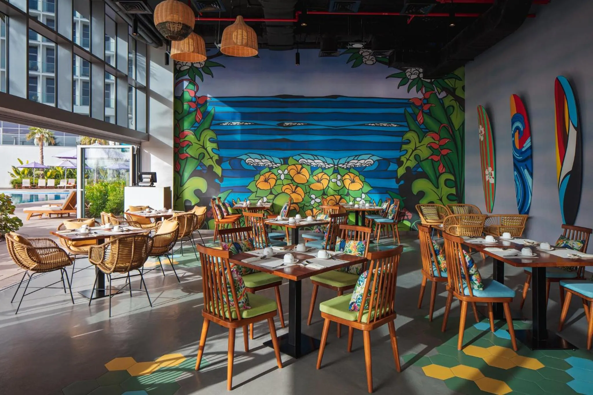 Restaurant/places to eat in Centara Mirage Beach Resort Dubai