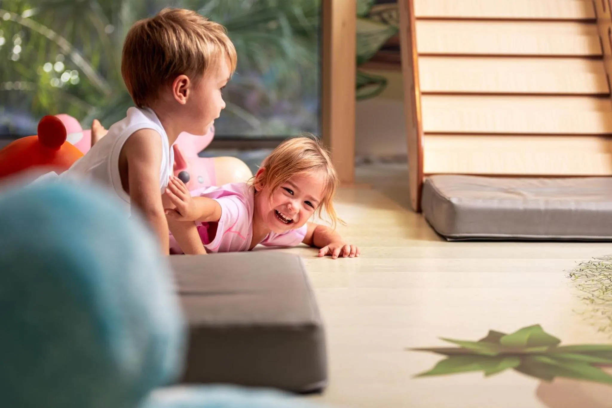 Children play ground in Centara Mirage Beach Resort Dubai