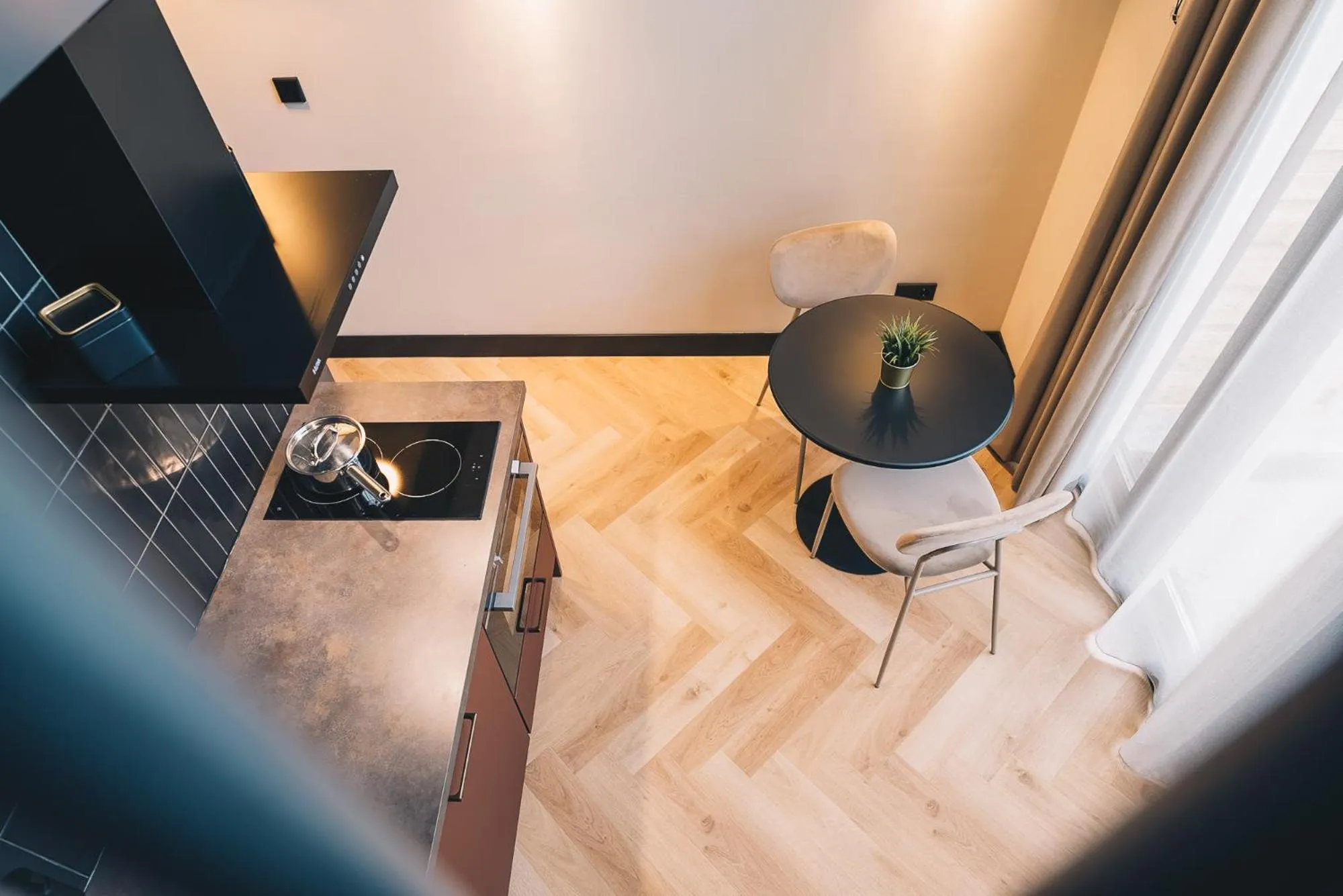 Kitchen or kitchenette in LVM Stays