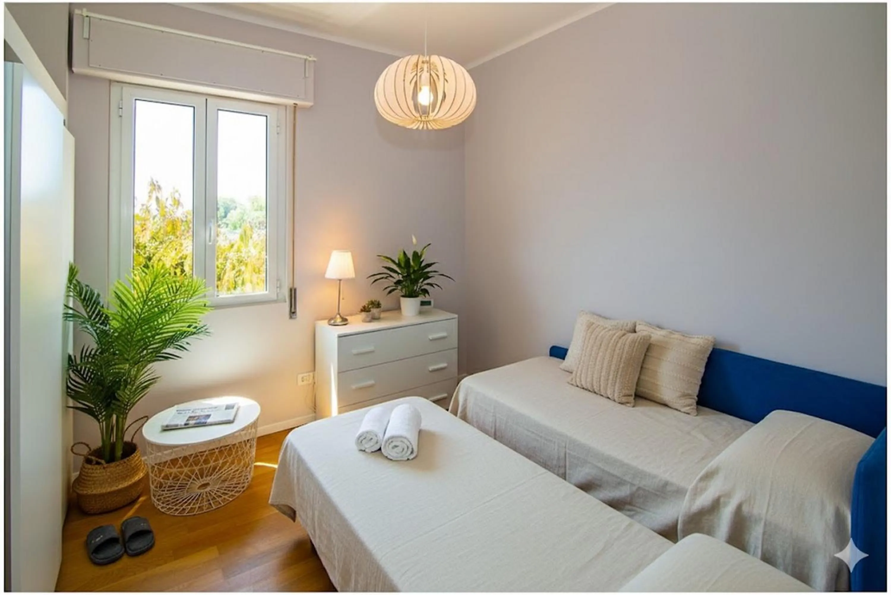 Bedroom, Bed in Casa Baia Blu
