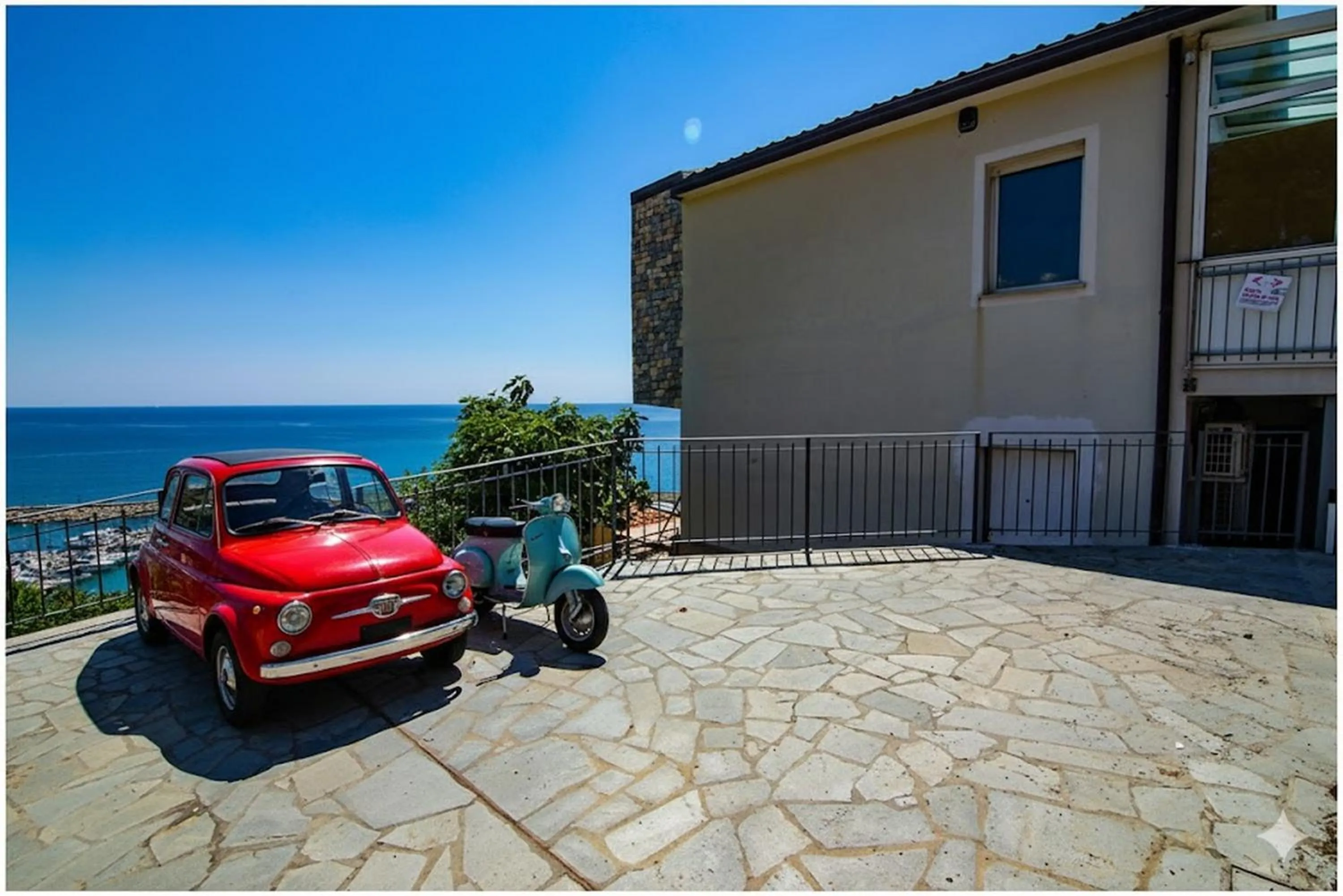 Sea view in Casa Baia Blu