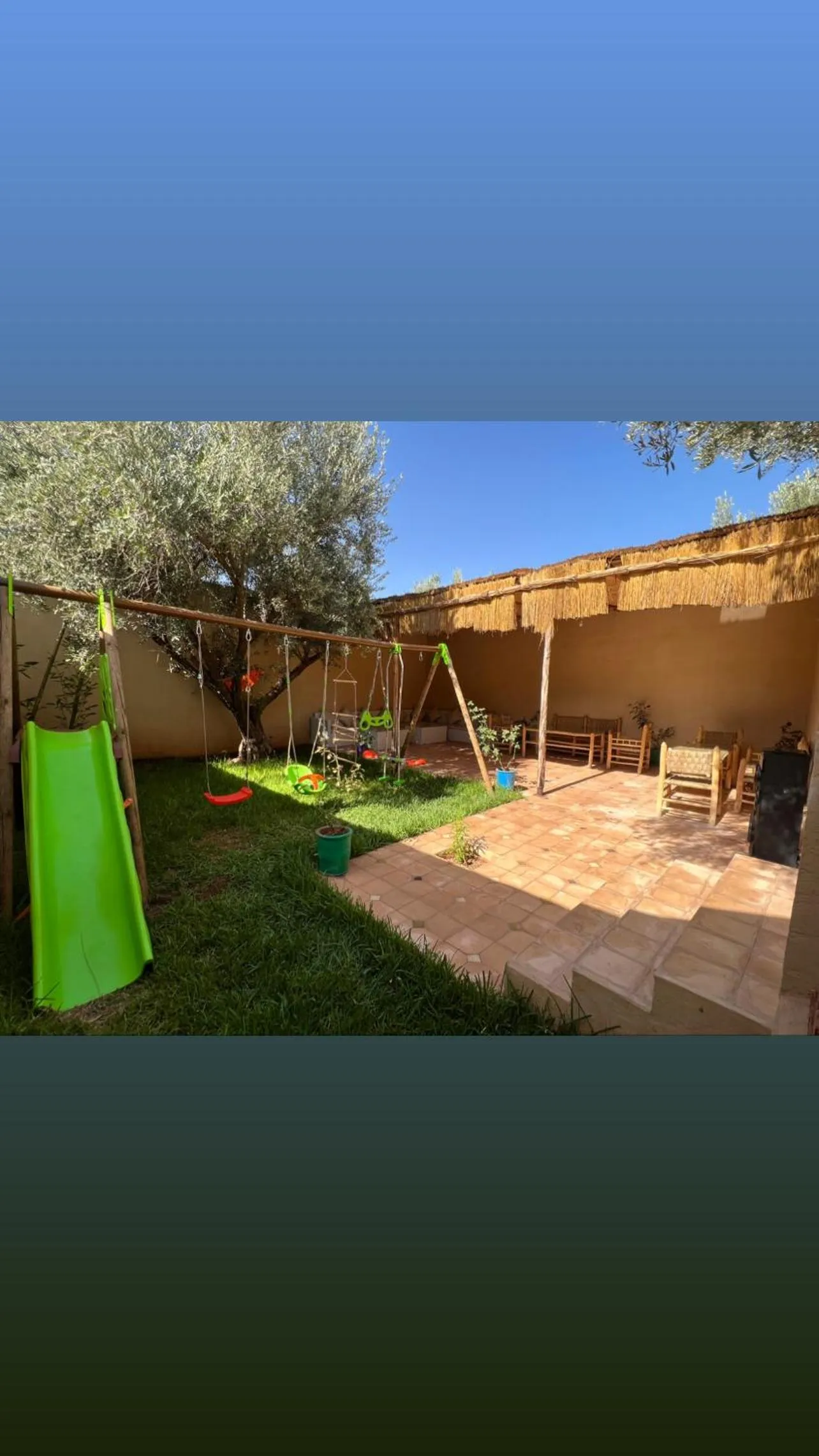 Children play ground in Oloft