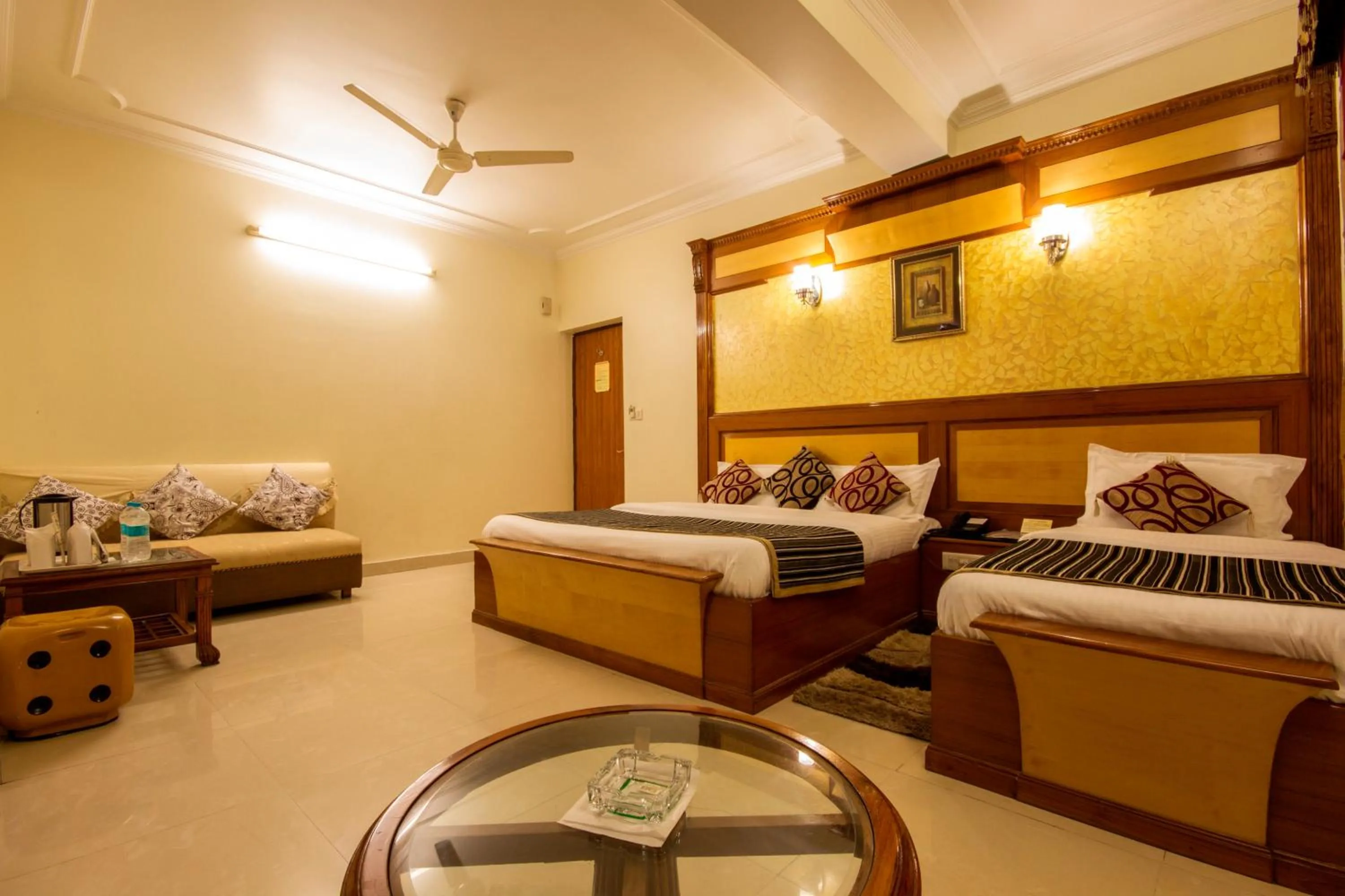 Bed in The C Park Inn Karol Bagh Homely Atmosphere