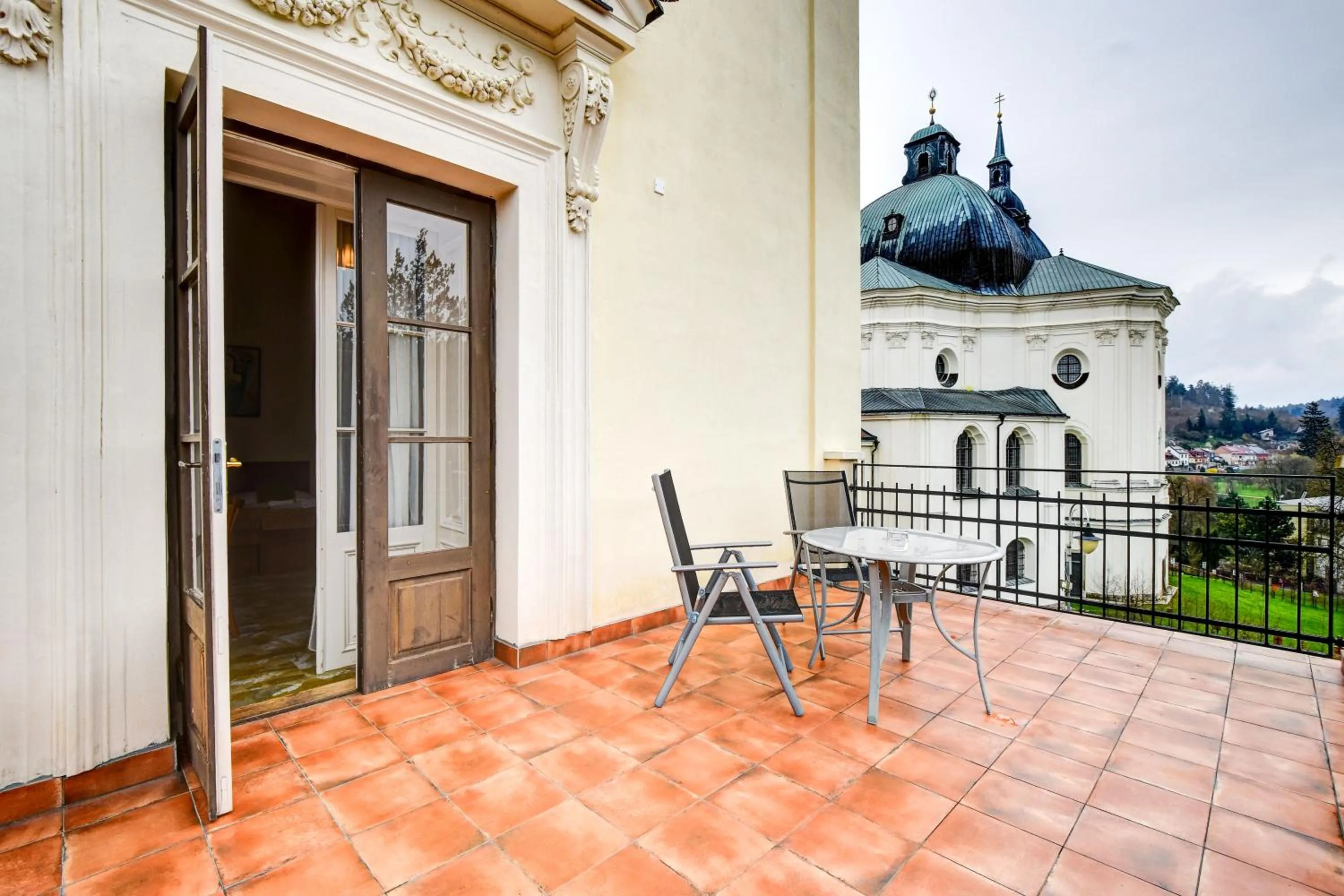 Balcony/Terrace in Zámek Křtiny