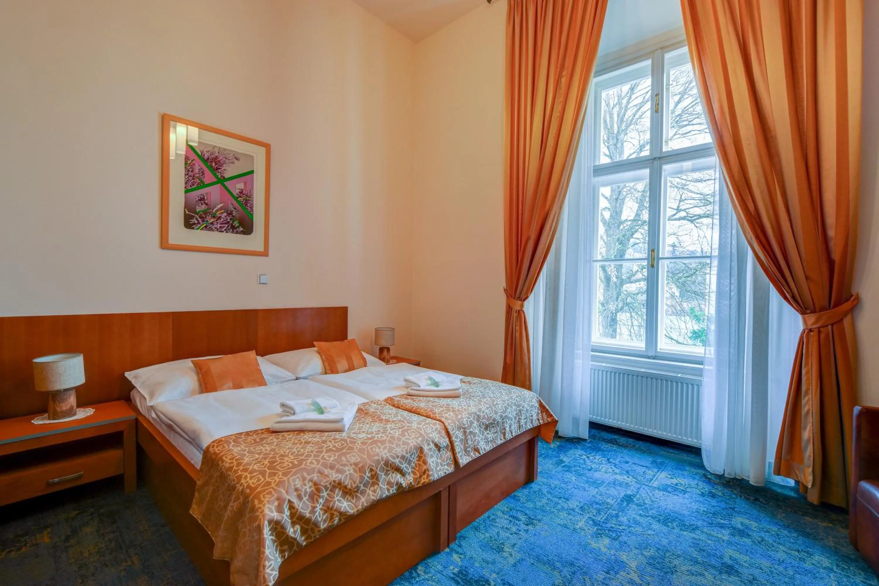 Bed in Zámek Křtiny