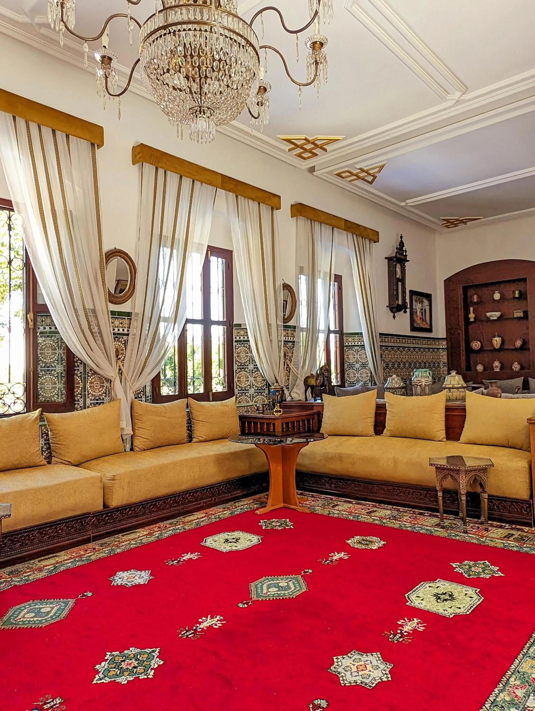 Living room in Riad Dar Achaach