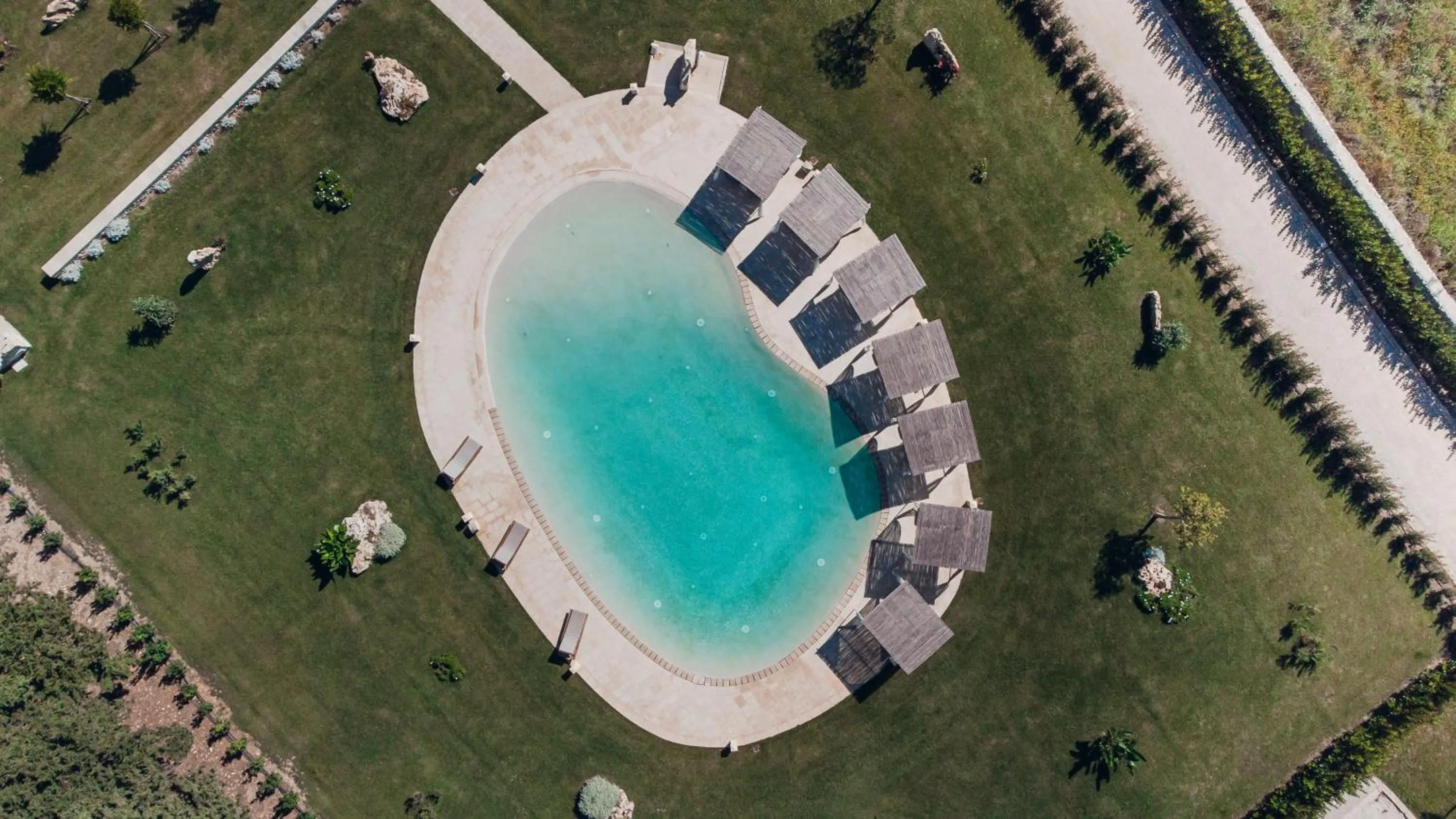 Pool view in Masseria Longa Boutique Hotel