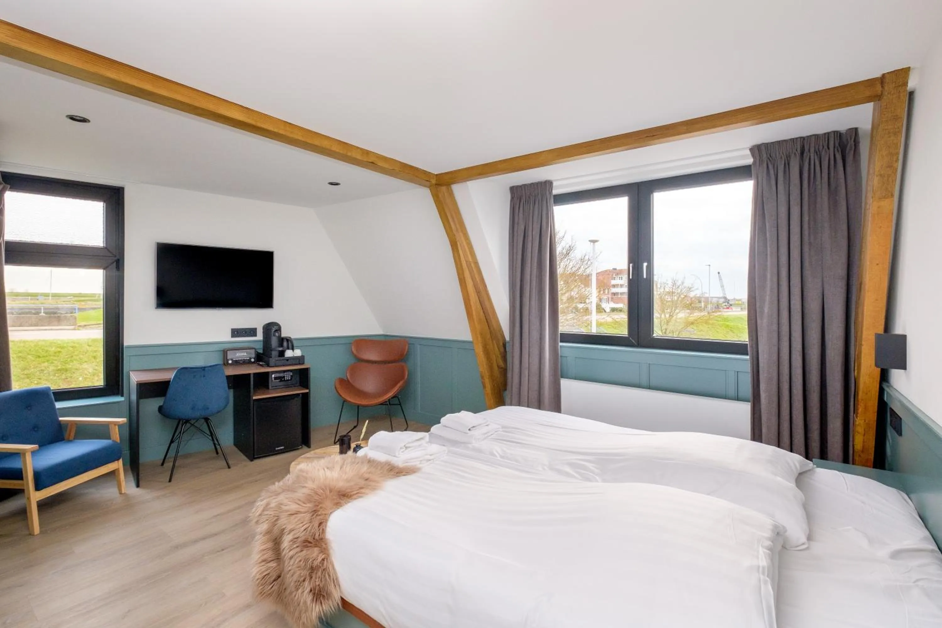 Bed in Hotel Brasserie Smits