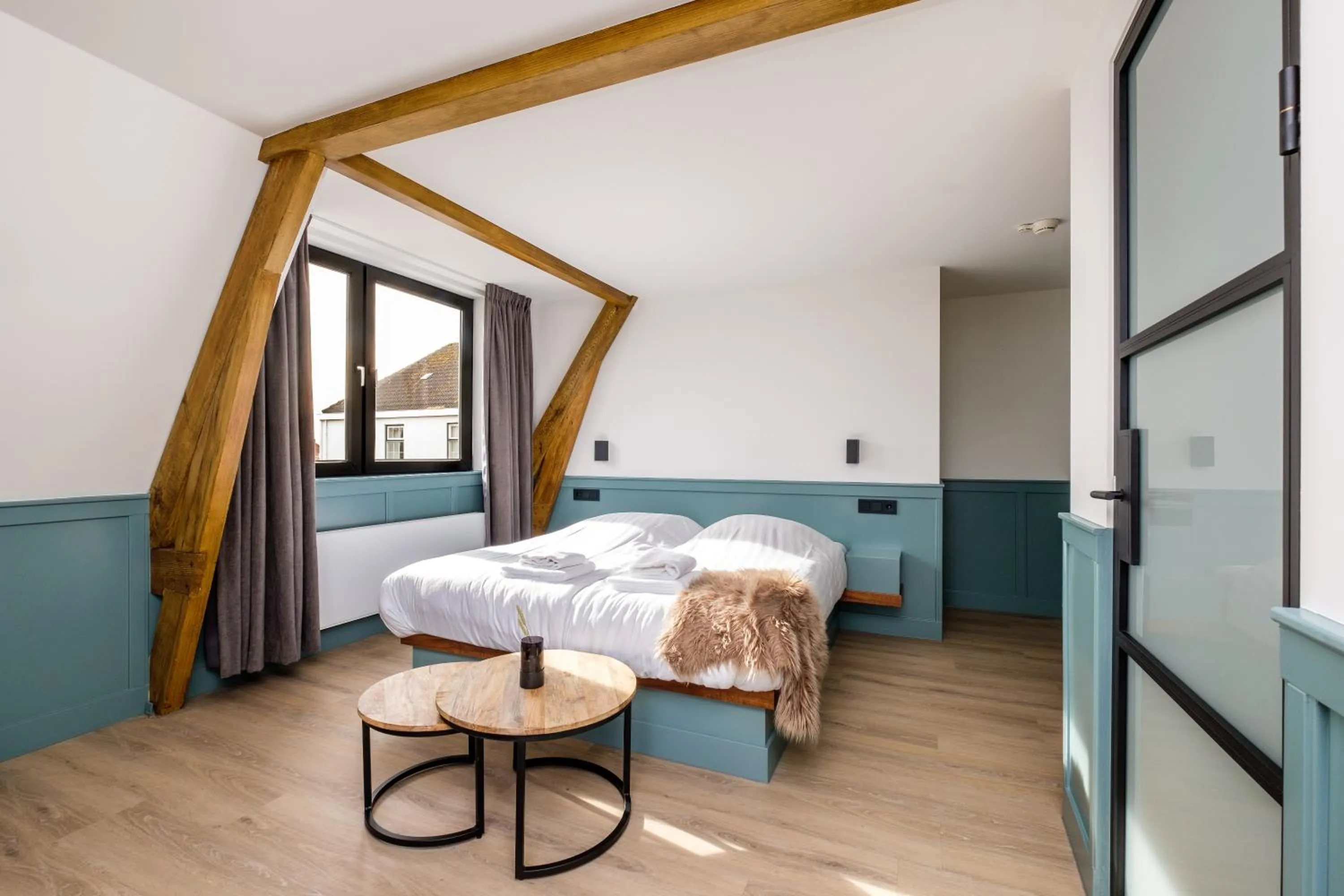 Bed in Hotel Brasserie Smits