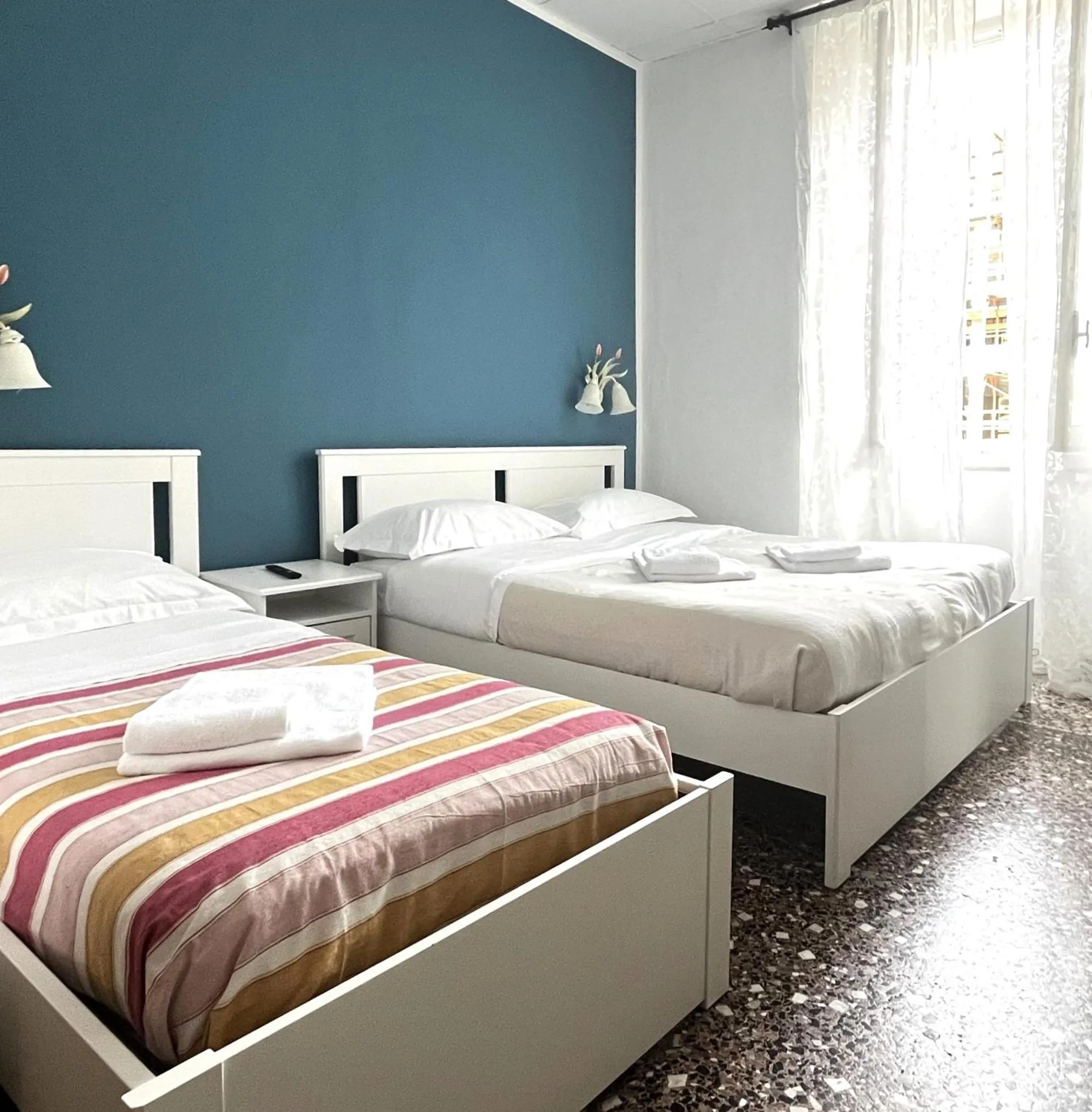 Bedroom, Bed in Hotel Baia di Levanto