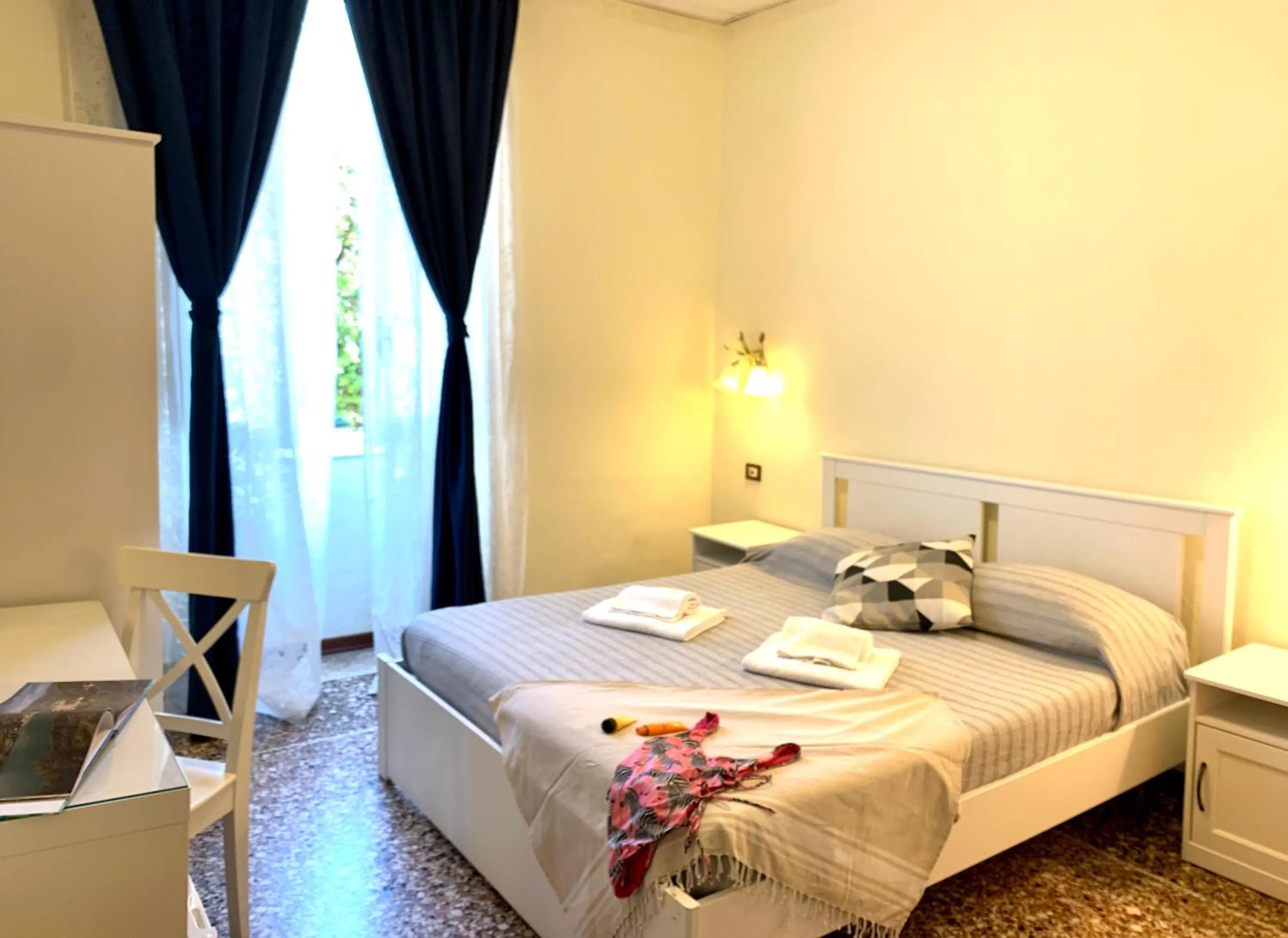 Bedroom, Bed in Hotel Baia di Levanto