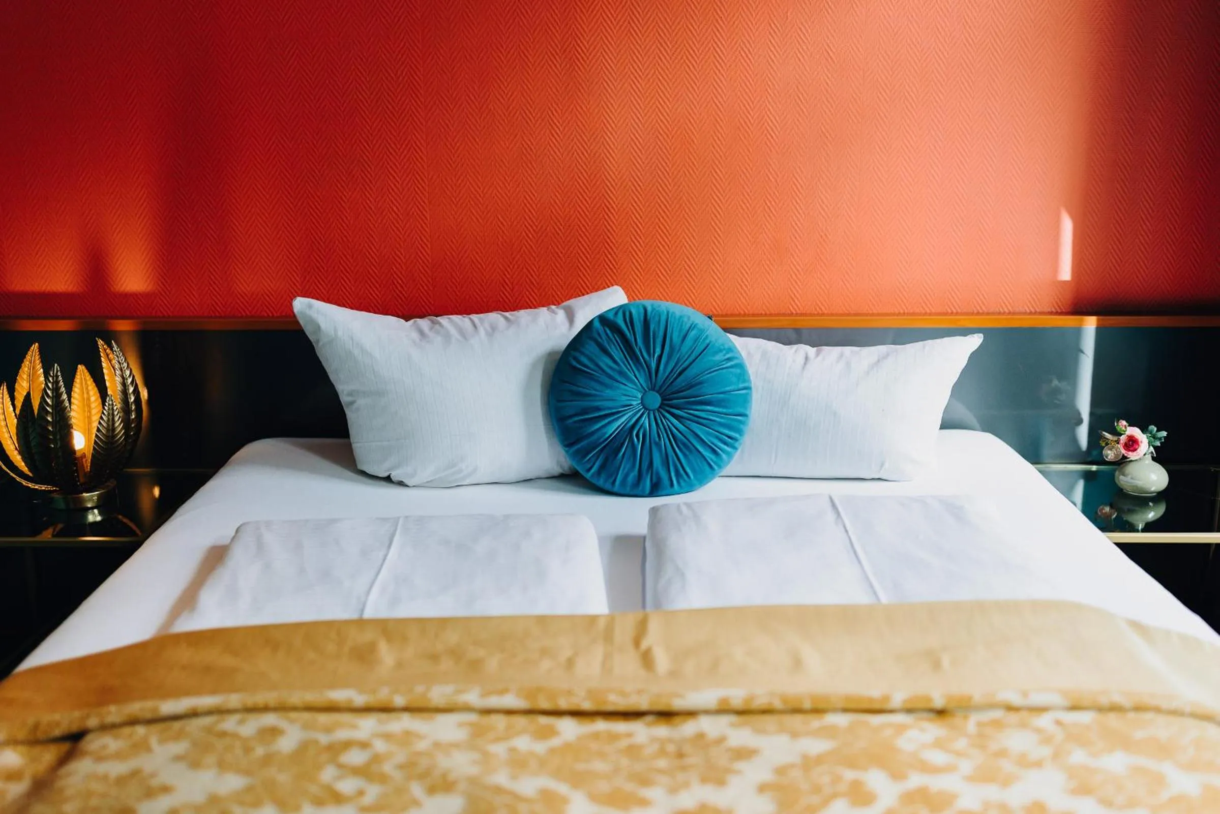 Bed in Boutique Hotel Rothenburger Hof