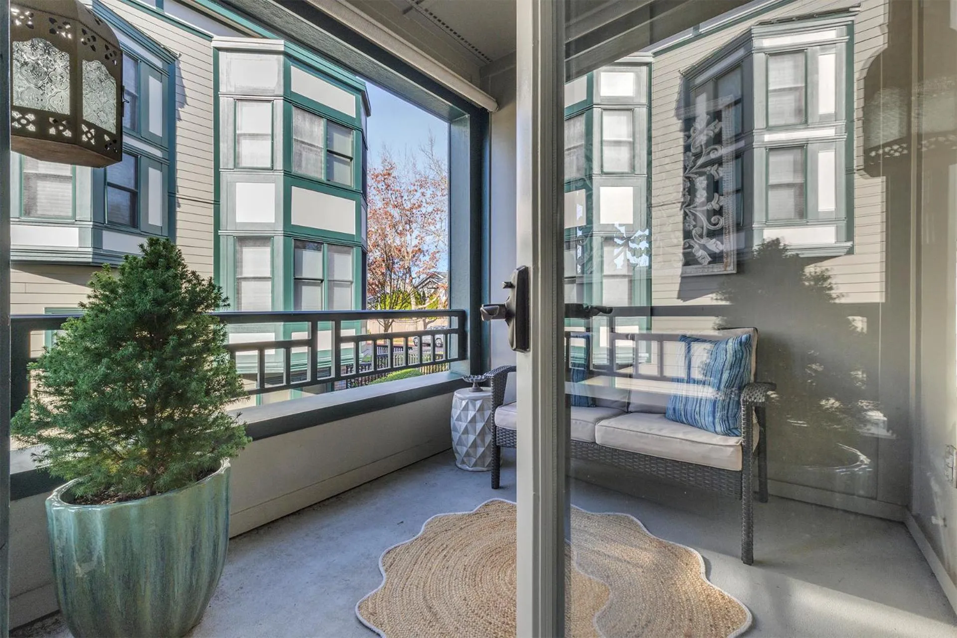 Patio in The Orenco Station Hotel