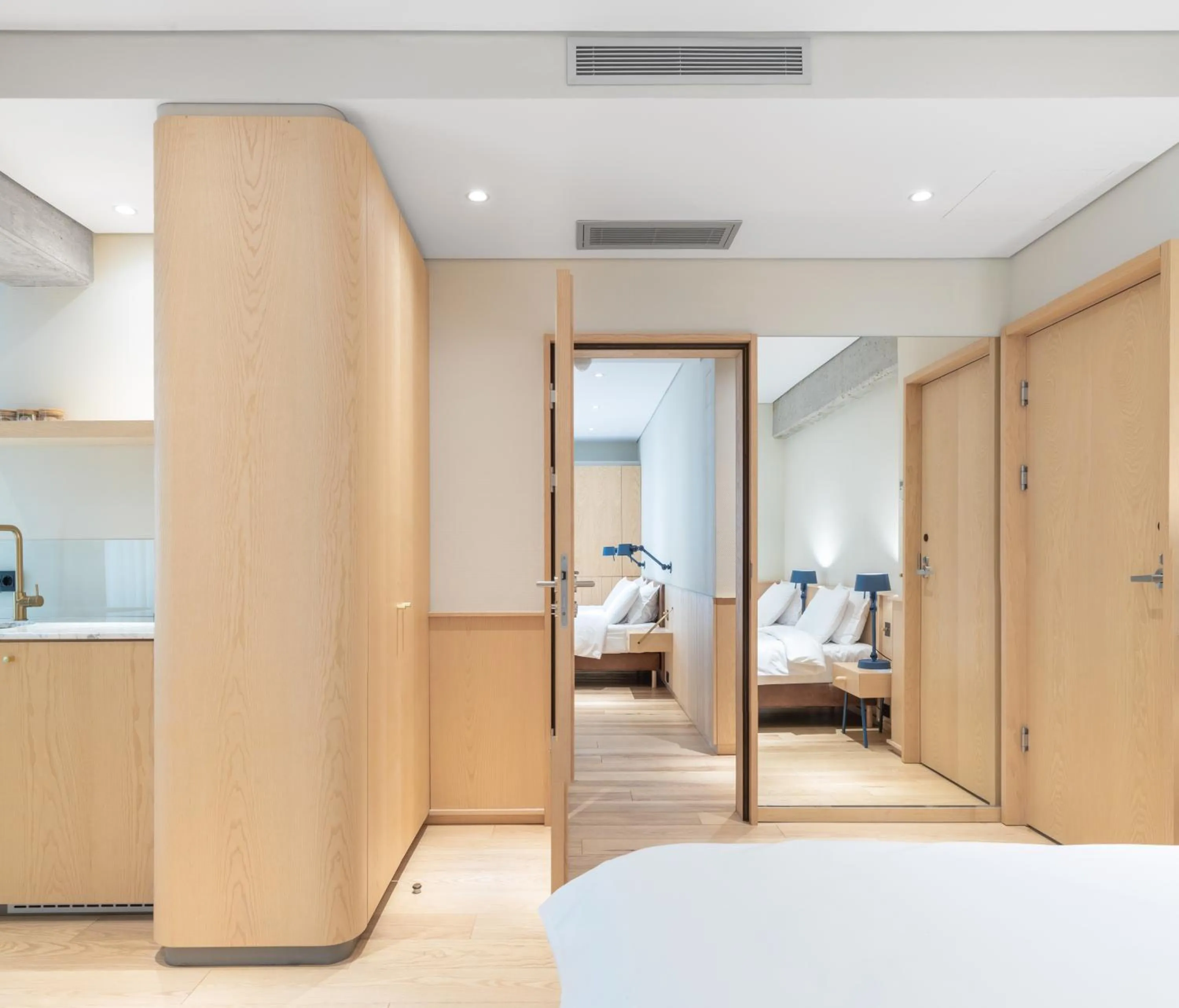 Bed in ROSETTI Hotel