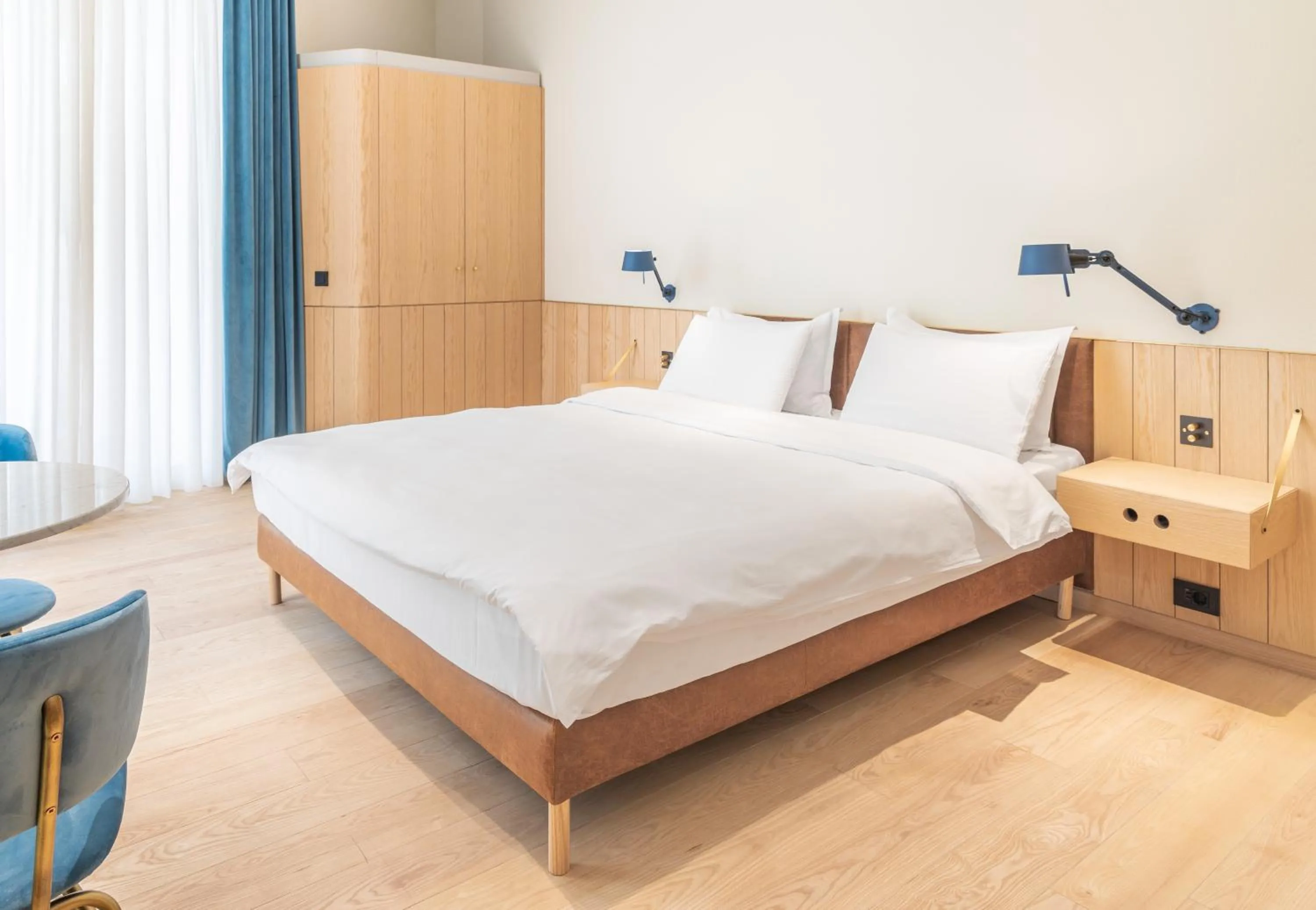 Bed in ROSETTI Hotel