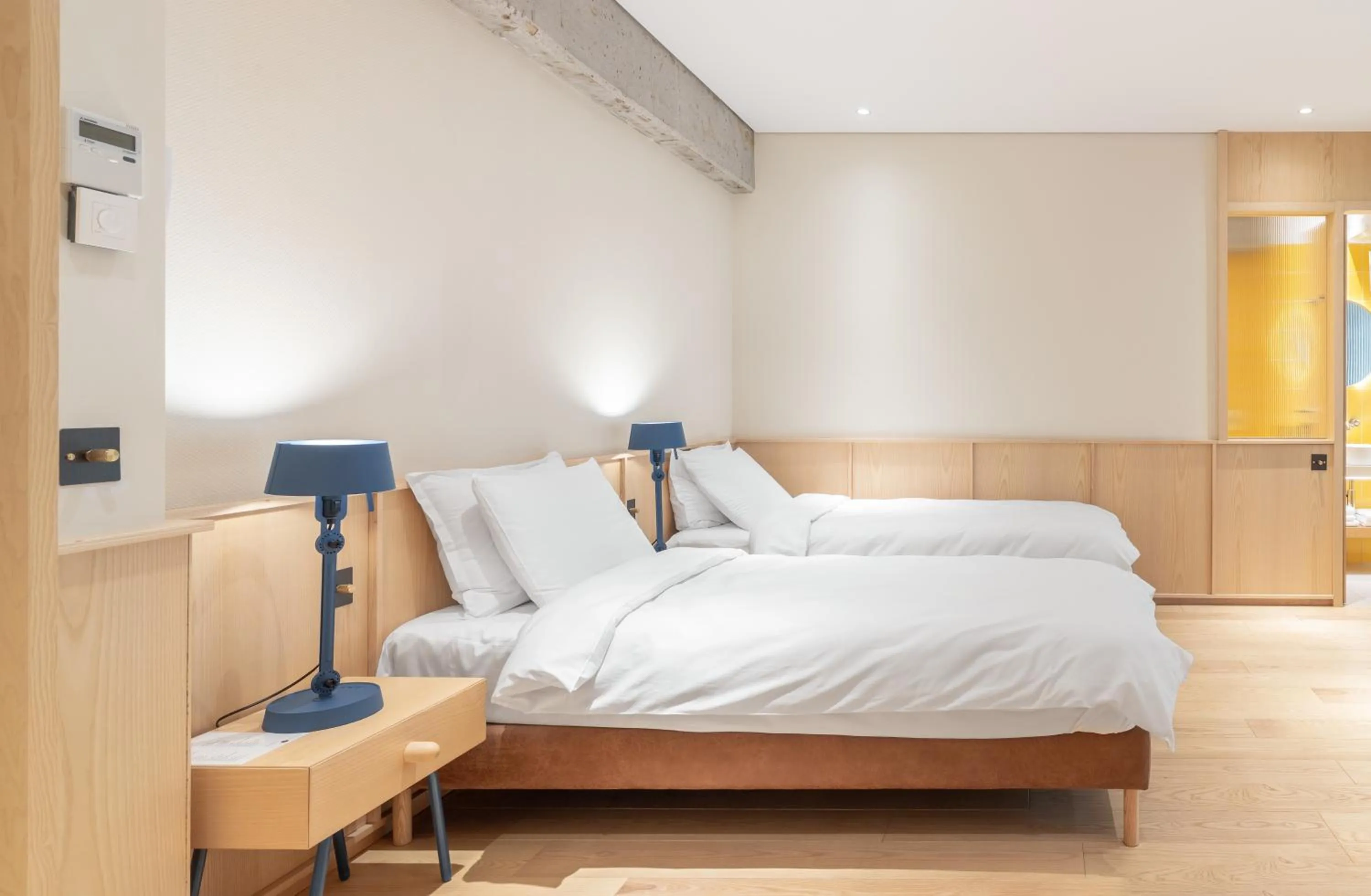 Bed in ROSETTI Hotel