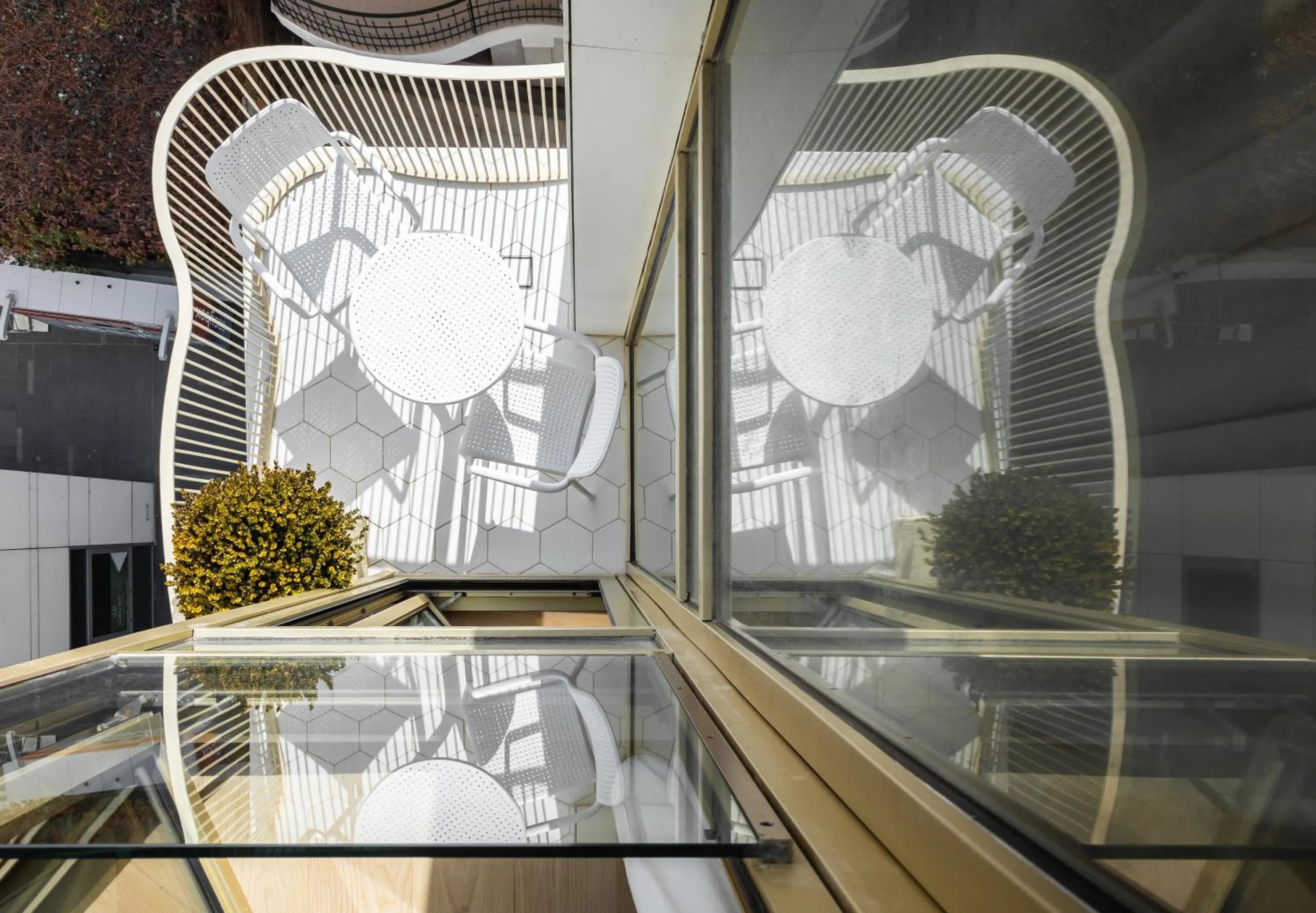 Balcony/Terrace in ROSETTI Hotel