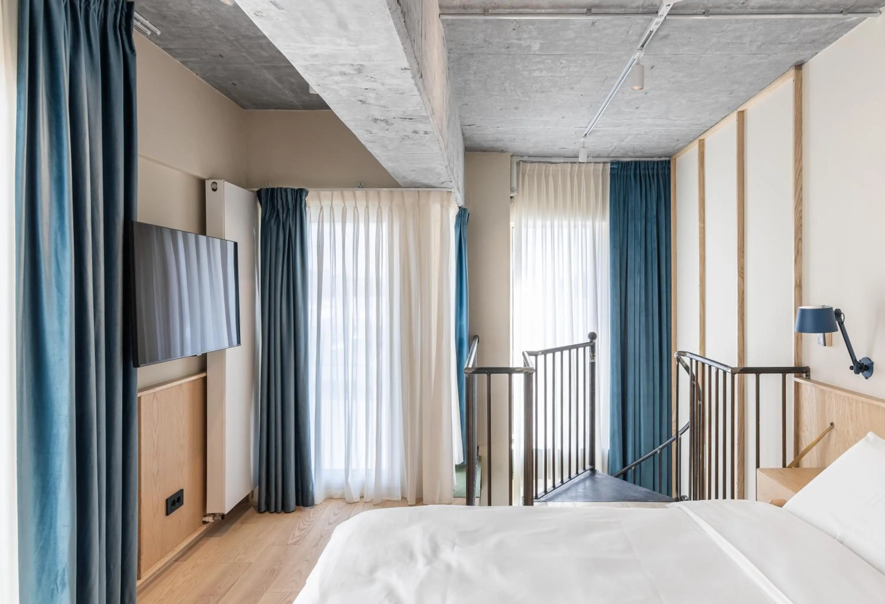 Bed in ROSETTI Hotel