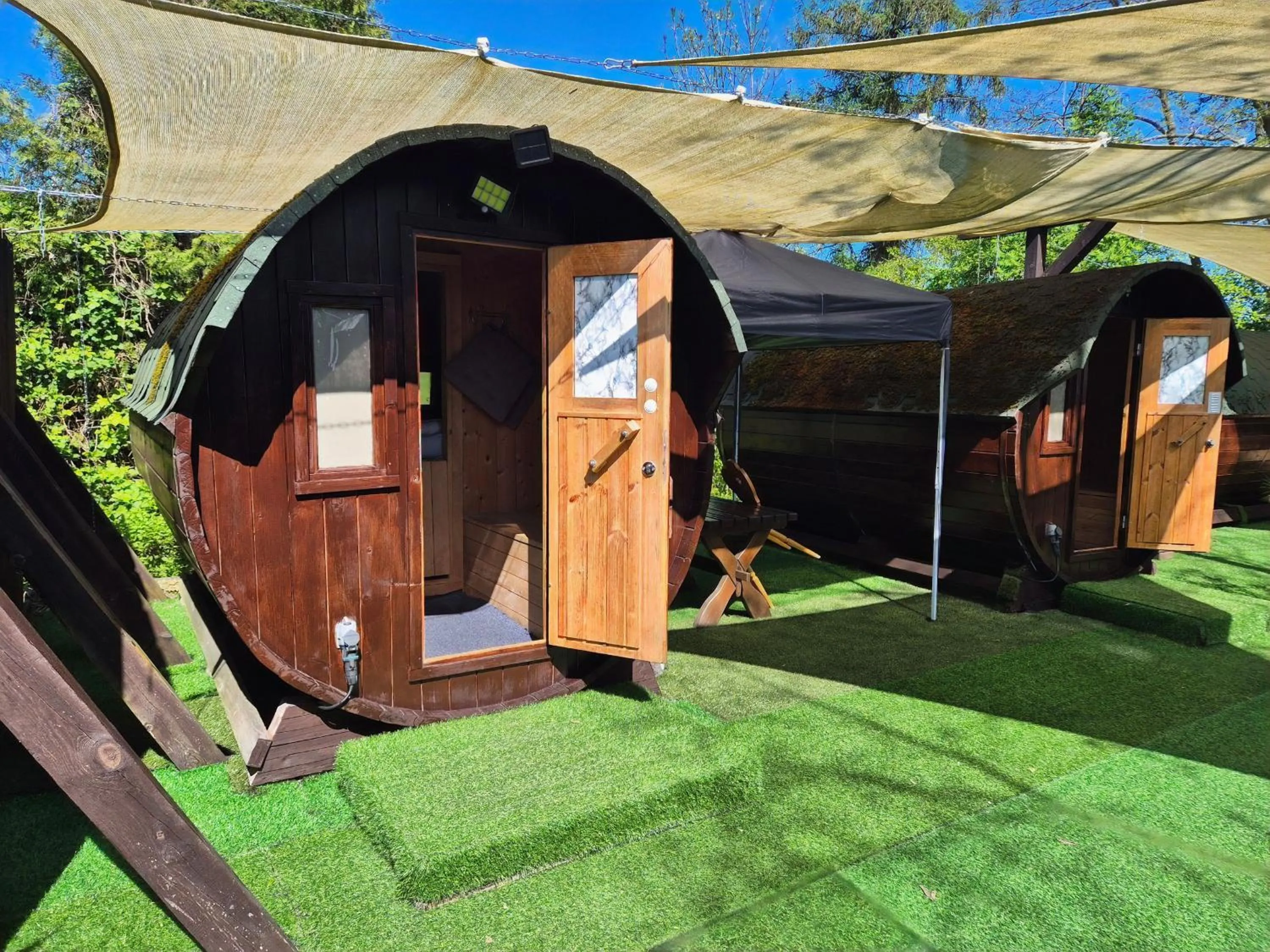 Floor plan in Mini Hotel Übernachten Im Gurkenfass