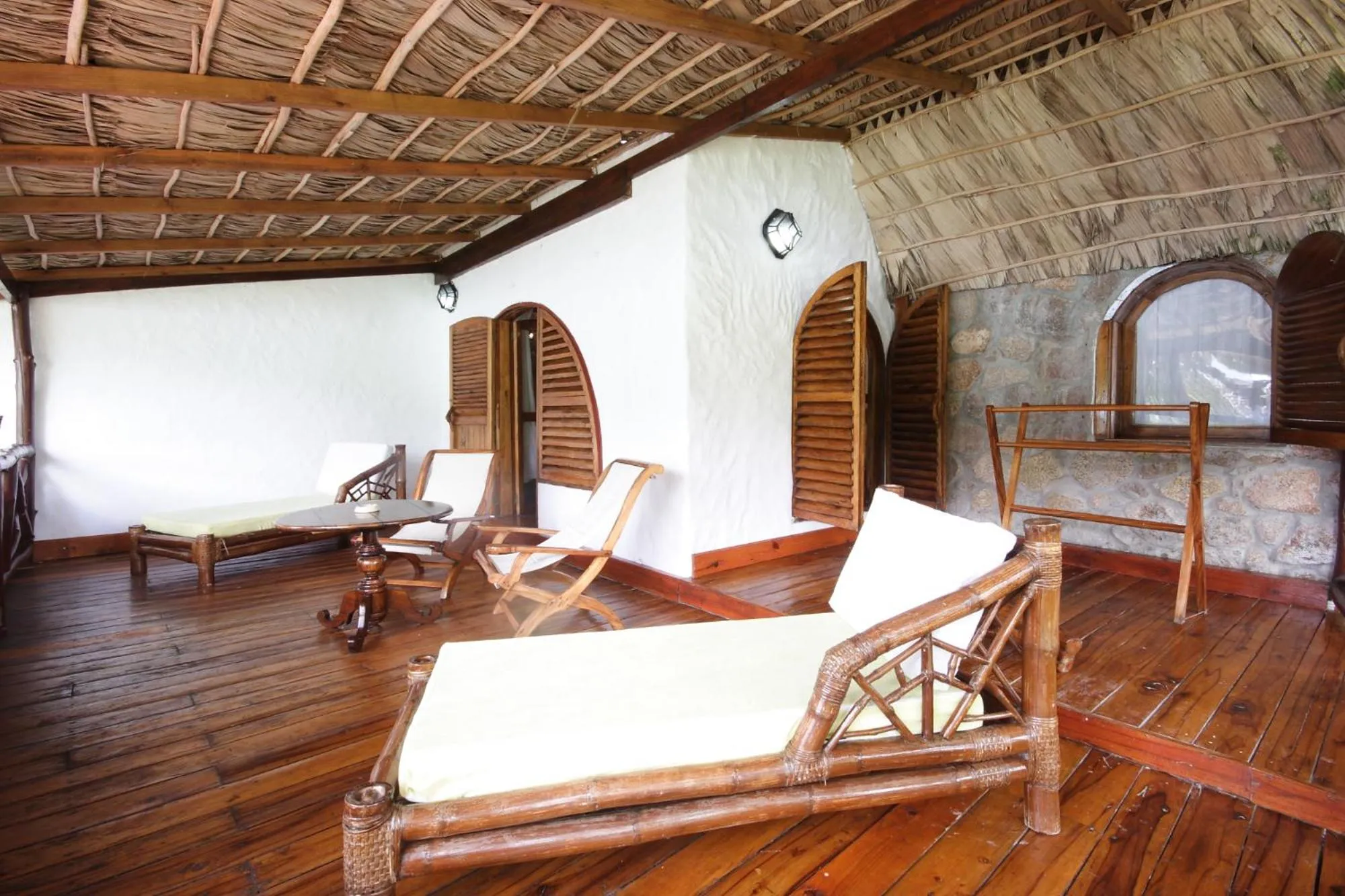 Balcony/Terrace in Chauve Souris Relais