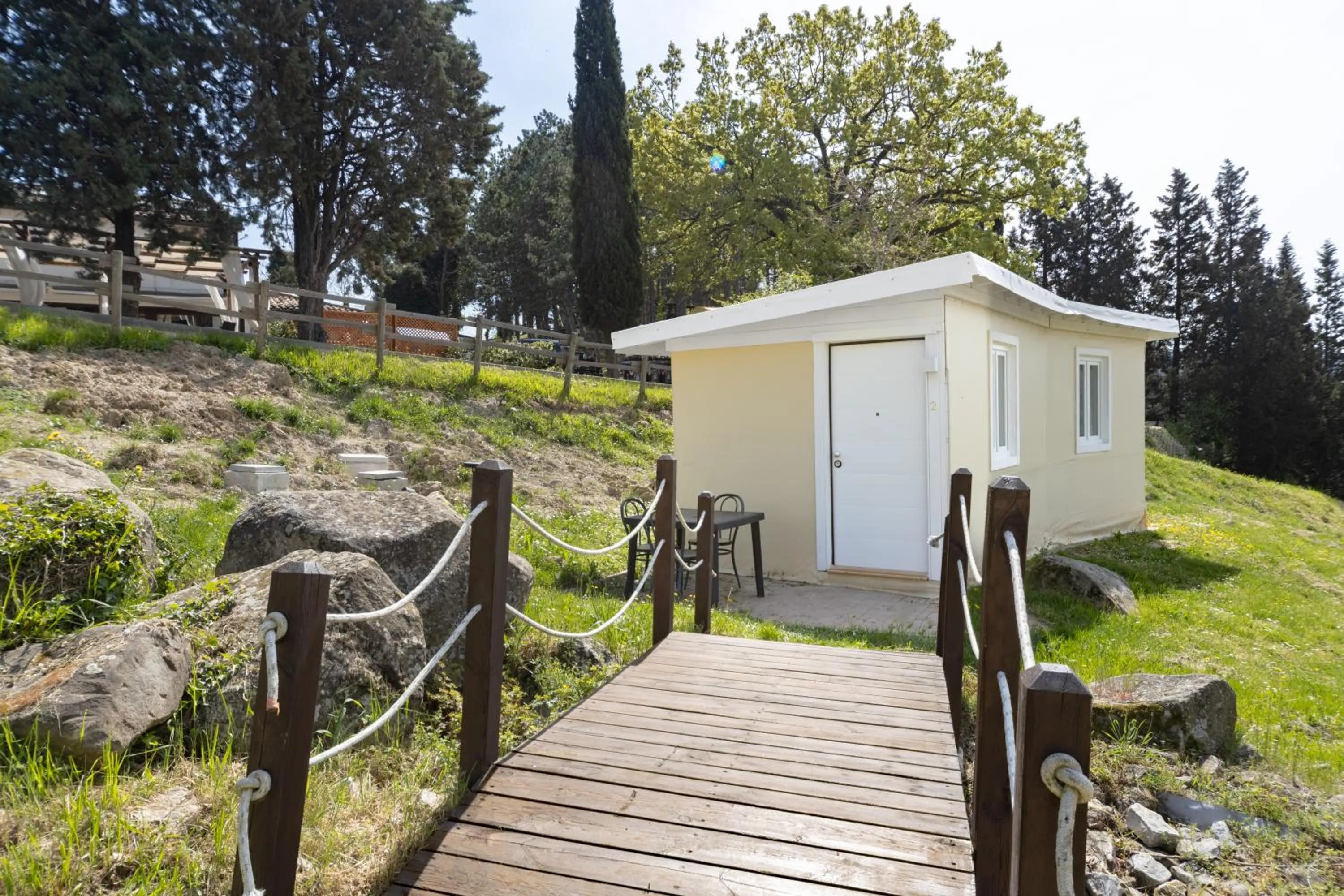 View (from property/room) in La Valle Dei Caprioli Village Bungalow Park - Freelandia Azienda Agricola