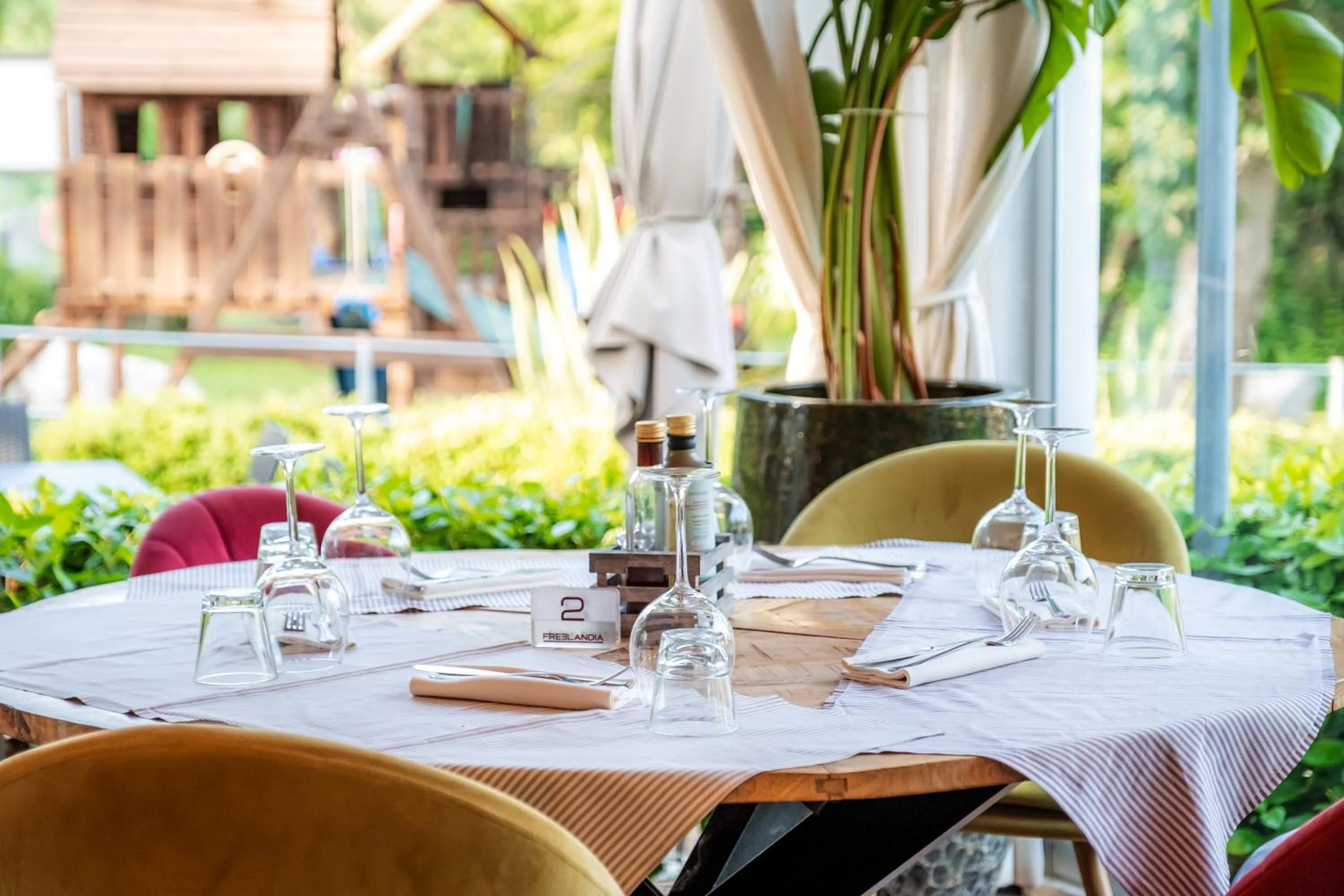 Restaurant/places to eat in La Valle Dei Caprioli Village Bungalow Park - Freelandia Azienda Agricola