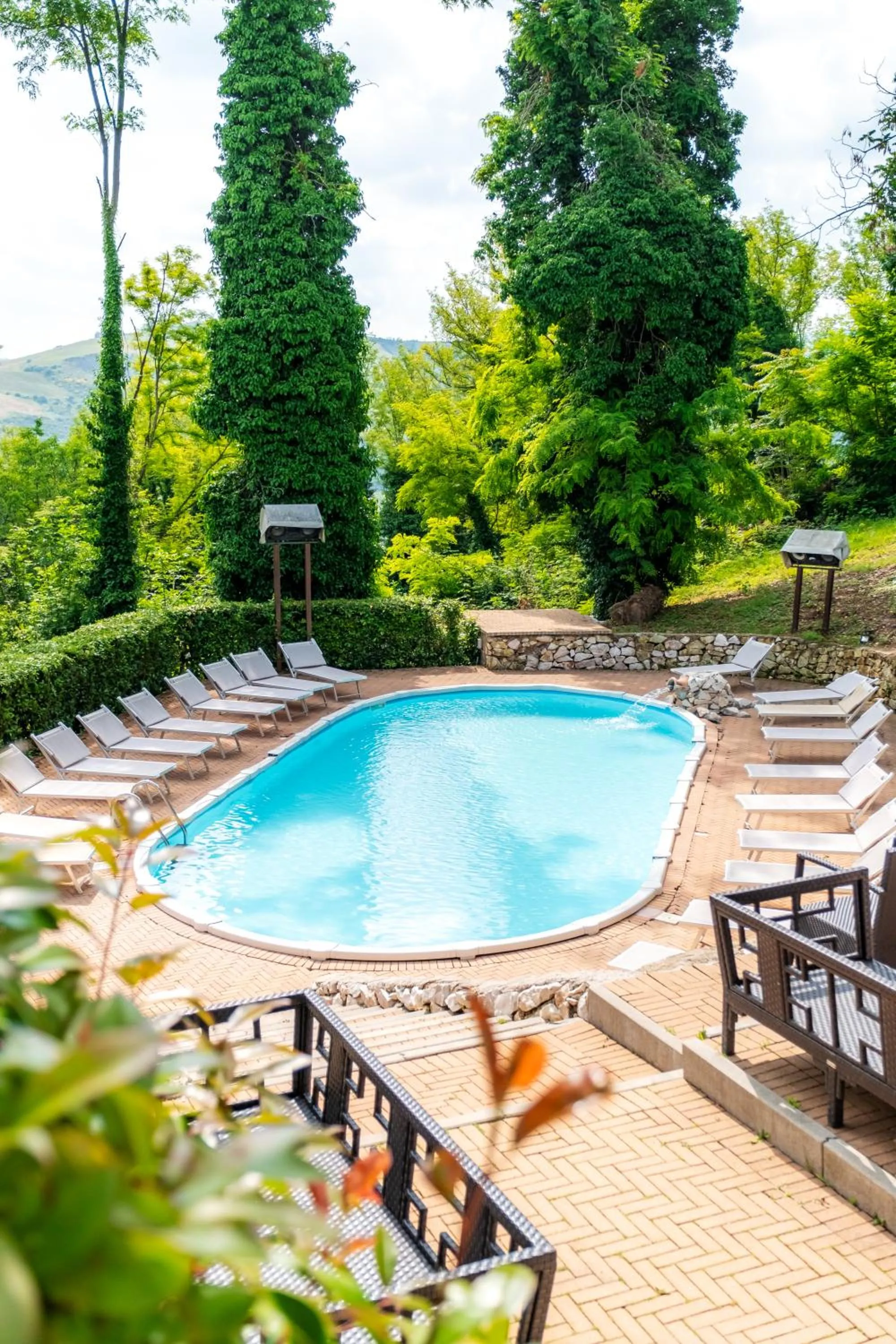 Swimming pool in La Valle Dei Caprioli Village Bungalow Park - Freelandia Azienda Agricola