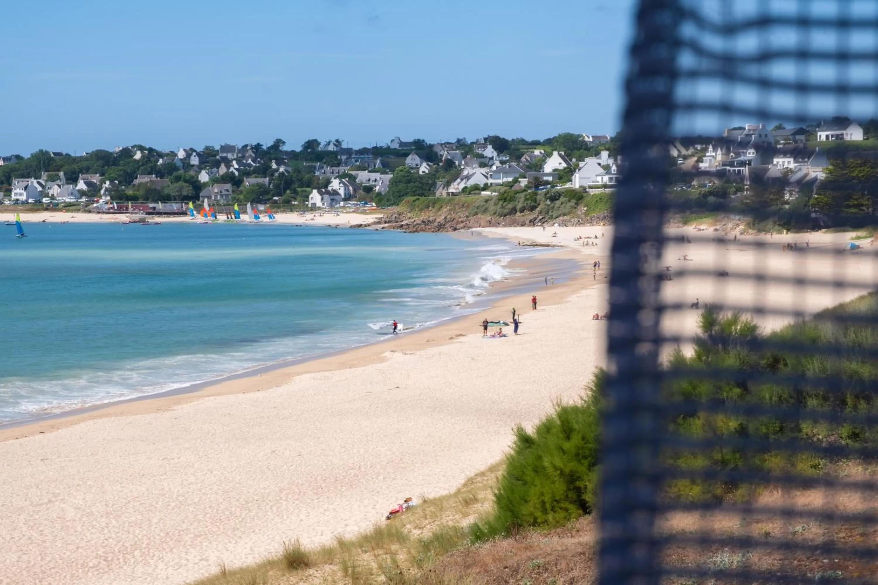 Sea view in Ty Ys Hôtel