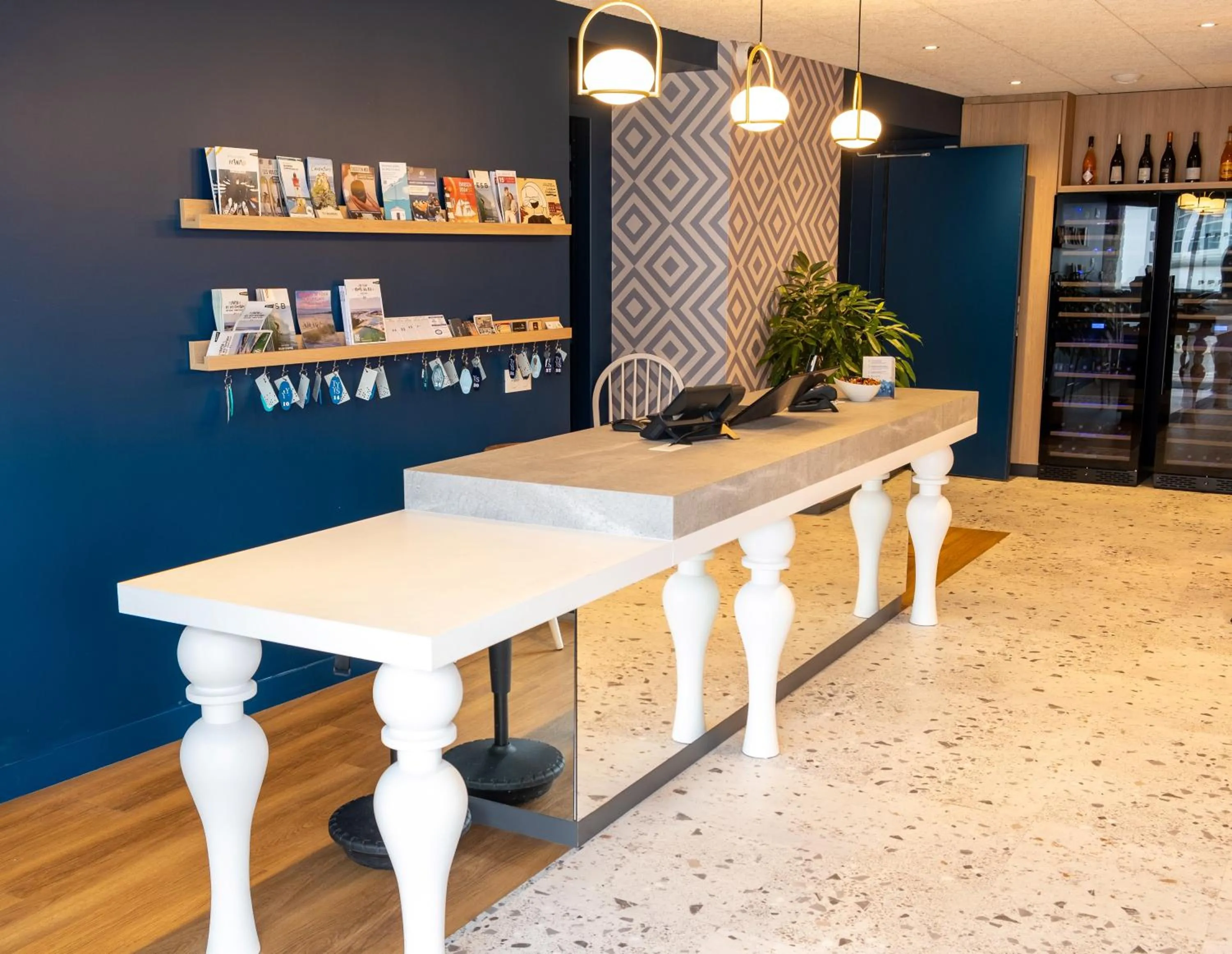 Lobby or reception in Ty Ys Hôtel