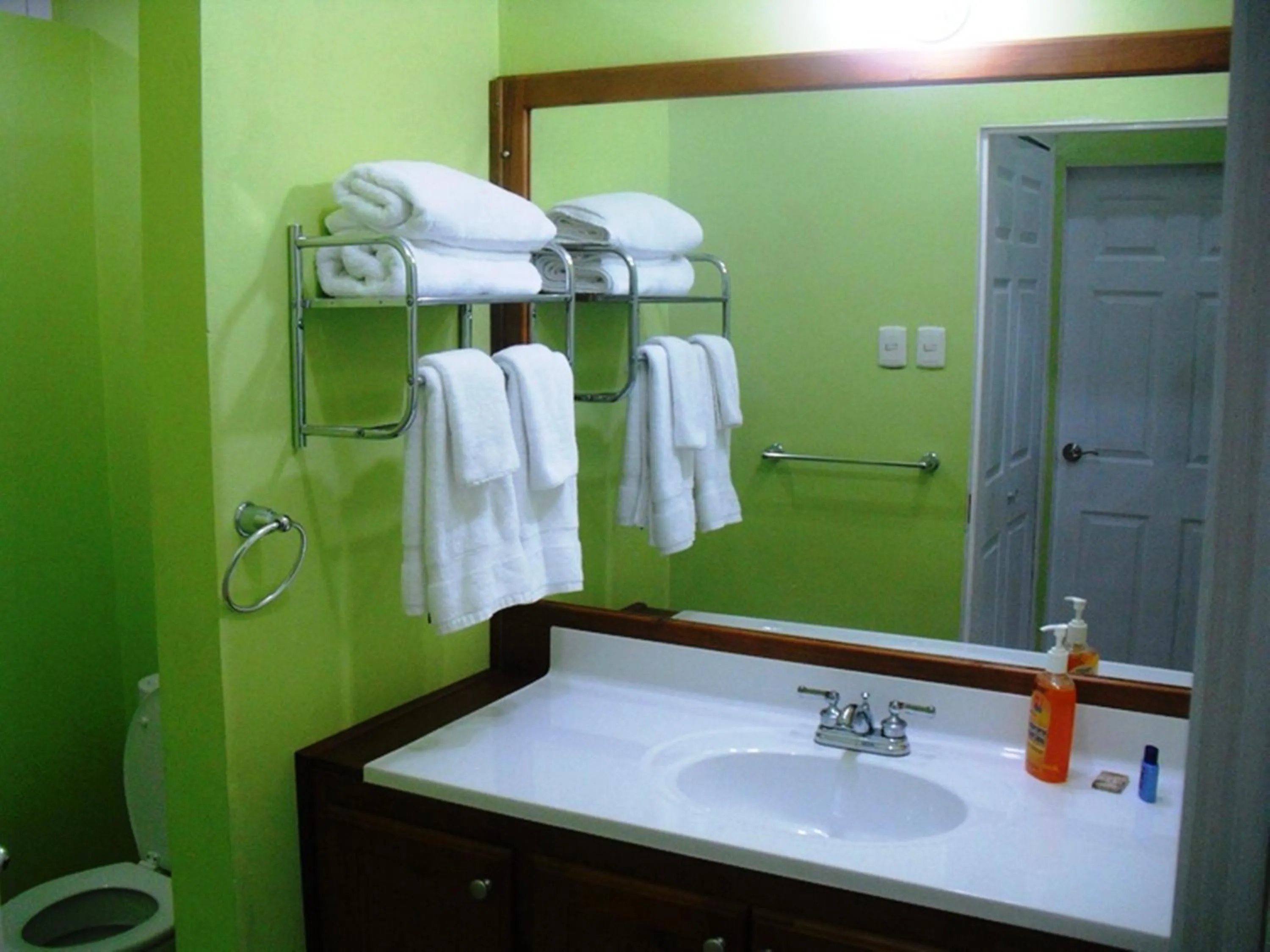 Bathroom in Piarco Village Suites