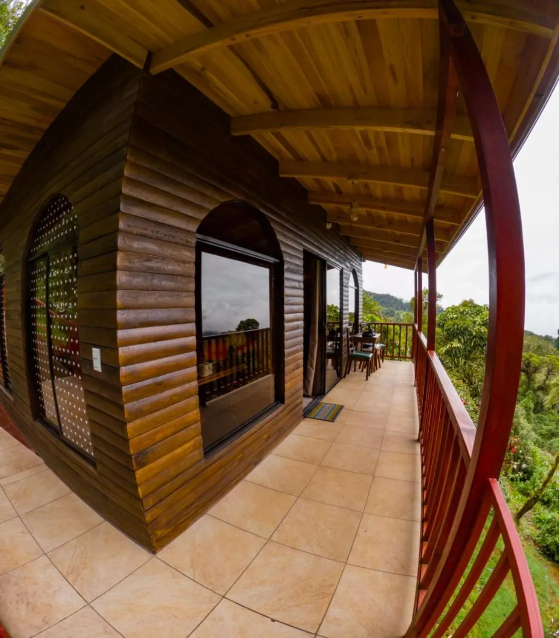 Balcony/Terrace in Paraíso Quetzal Lodge