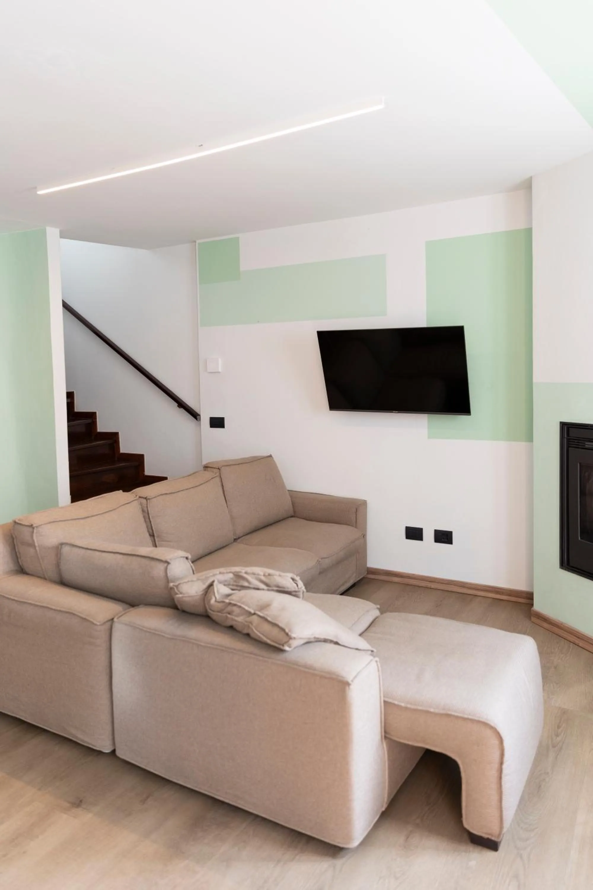 Living room in Portola la vecchia dimora