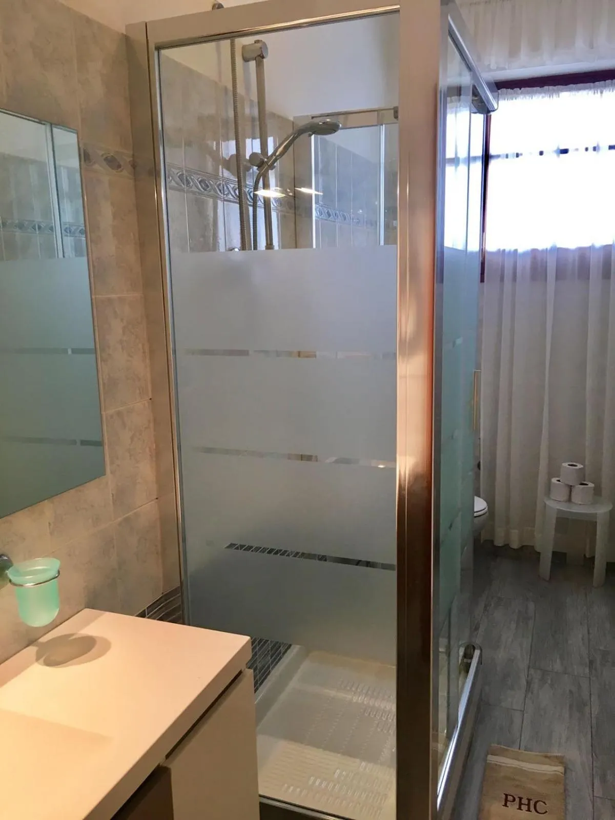 Shower in Park Hotel Castello