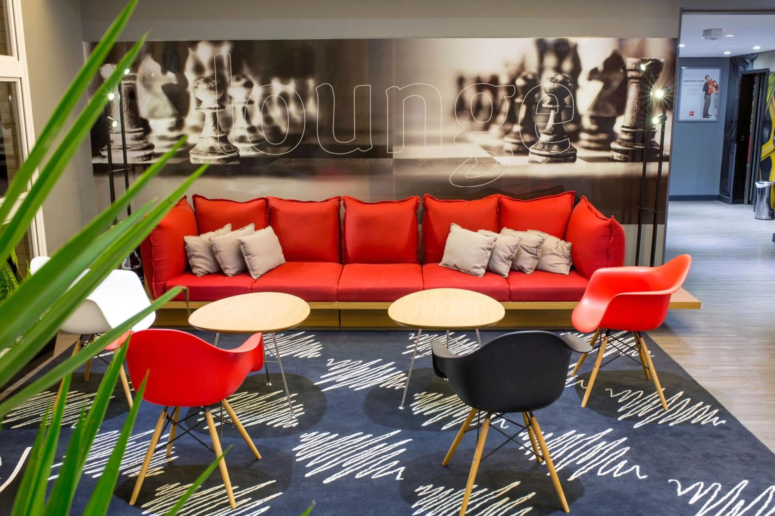 Living room in ibis Araçatuba