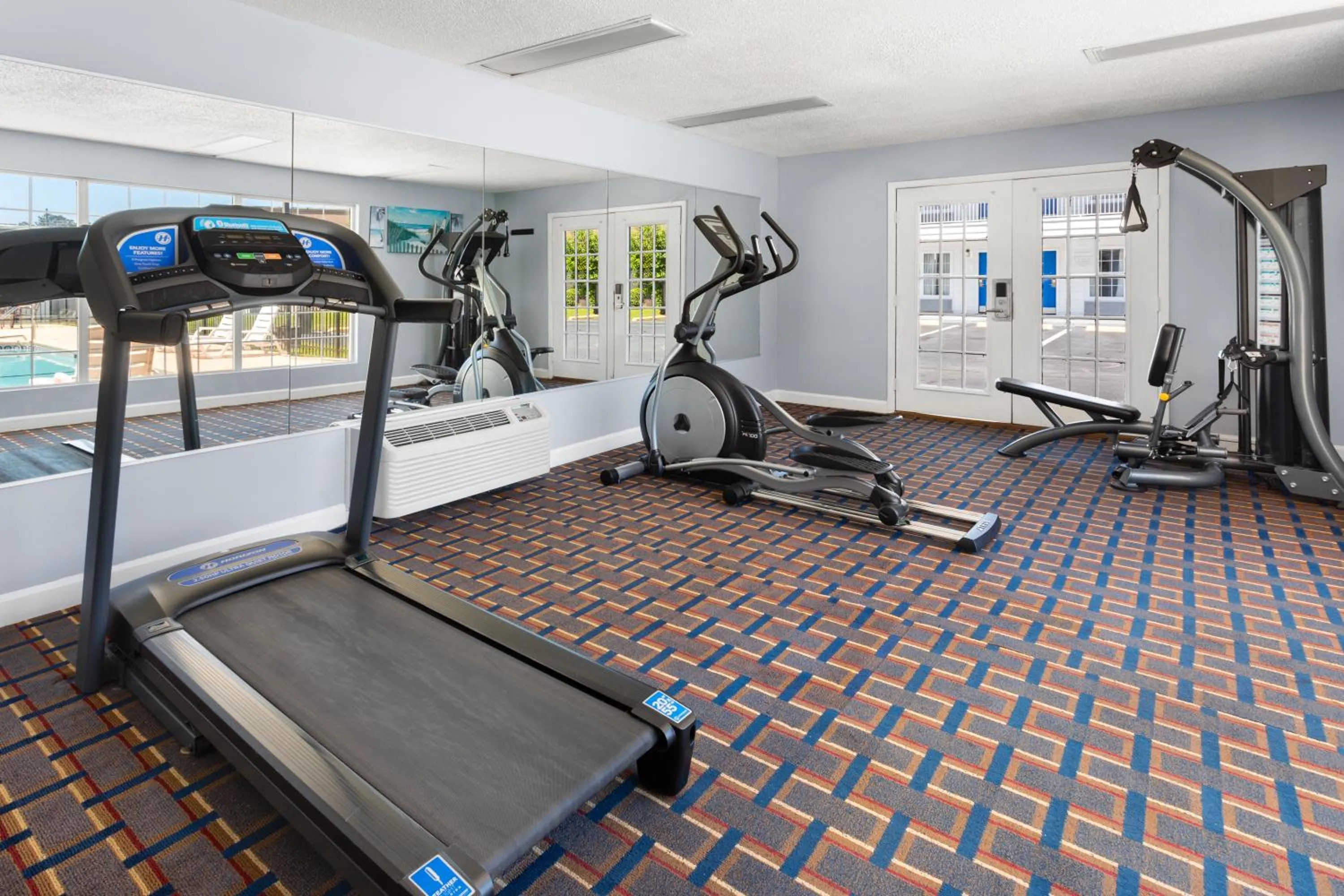 Fitness centre/facilities in Baymont by Wyndham Brunswick GA