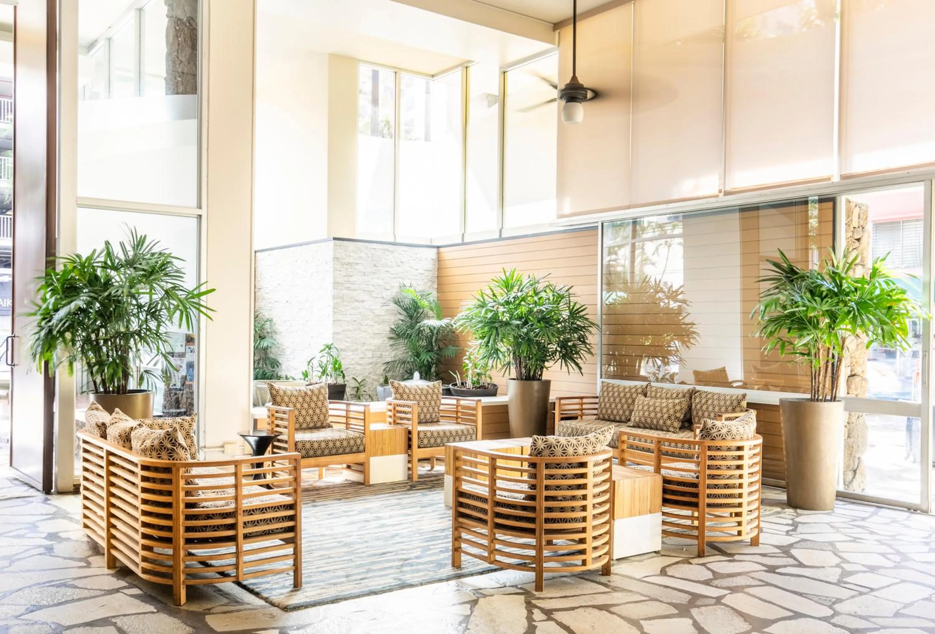 Lobby or reception in Pacific Monarch Hotel