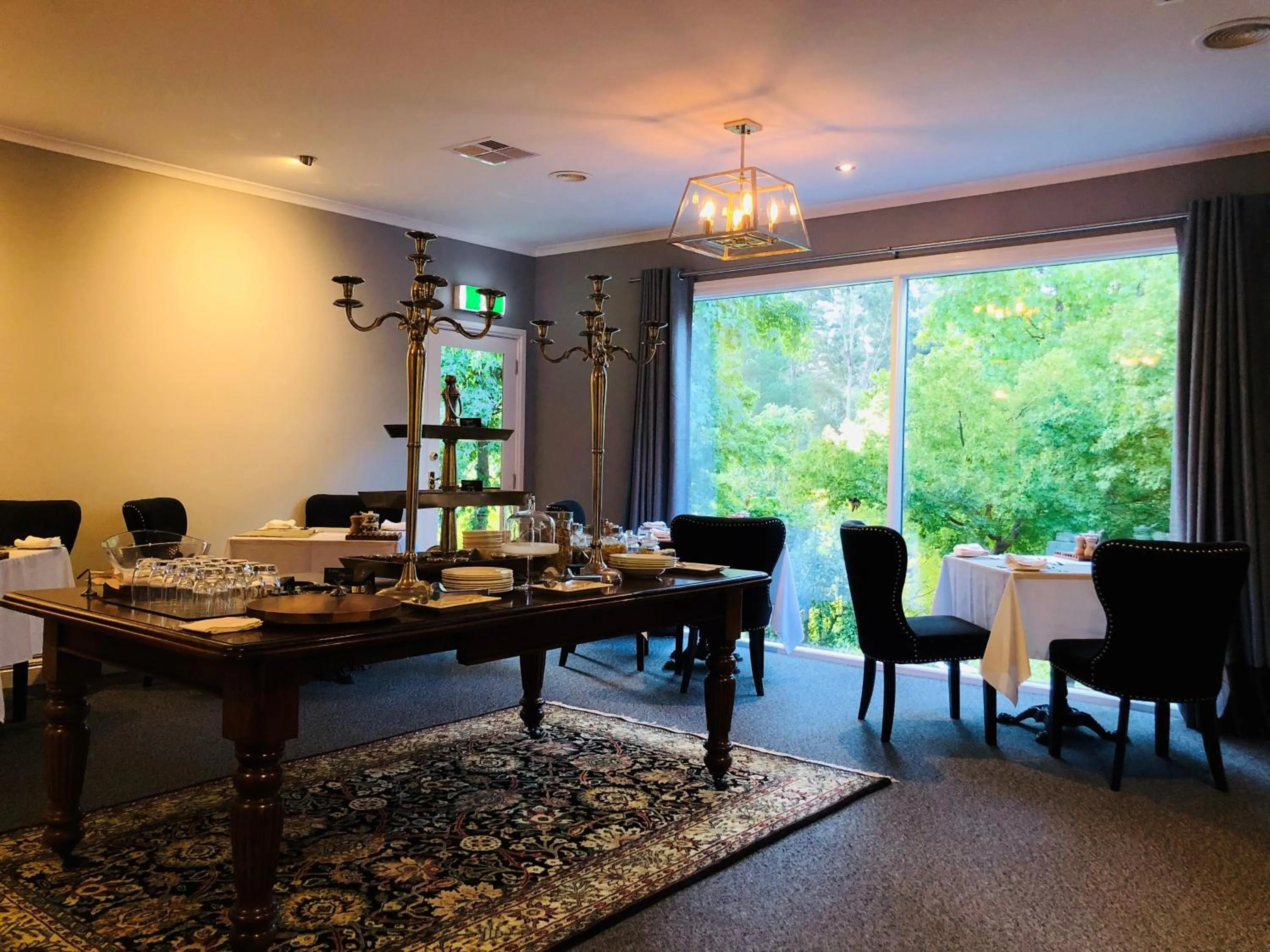 Dining area in The Dudley Boutique Hotel